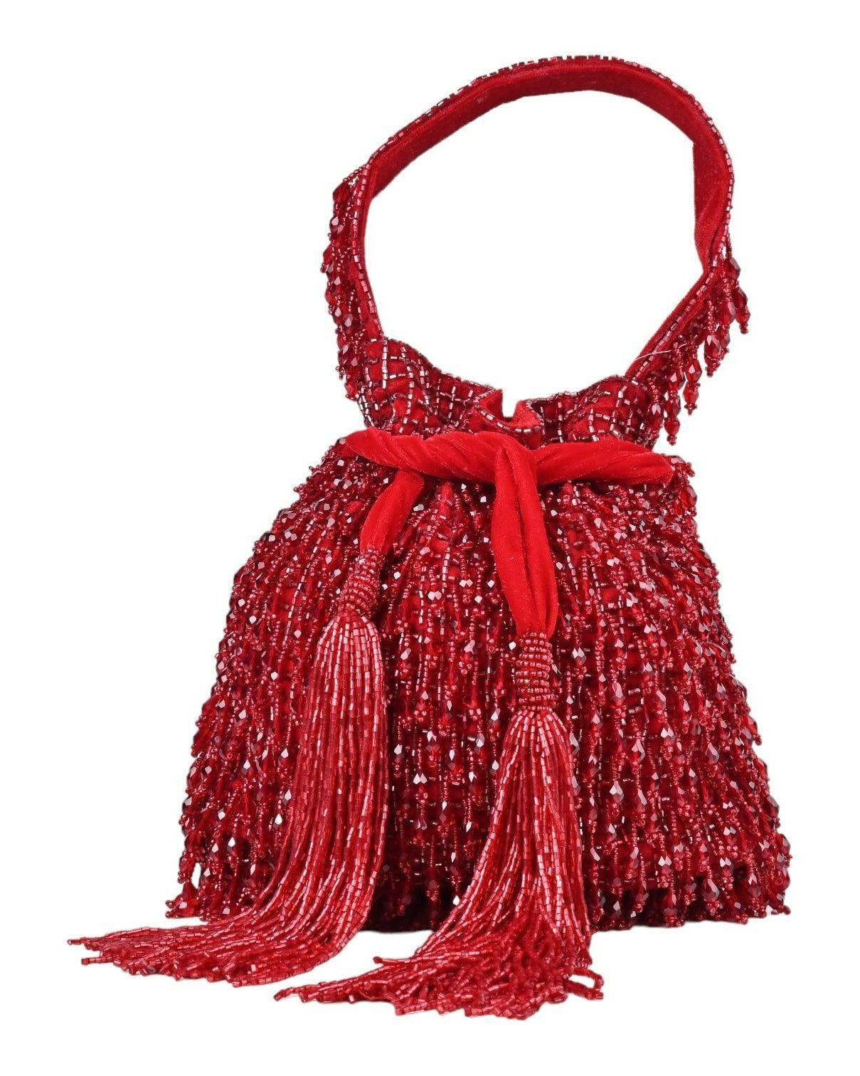 Bella Red Potli - SUGARCRUSH