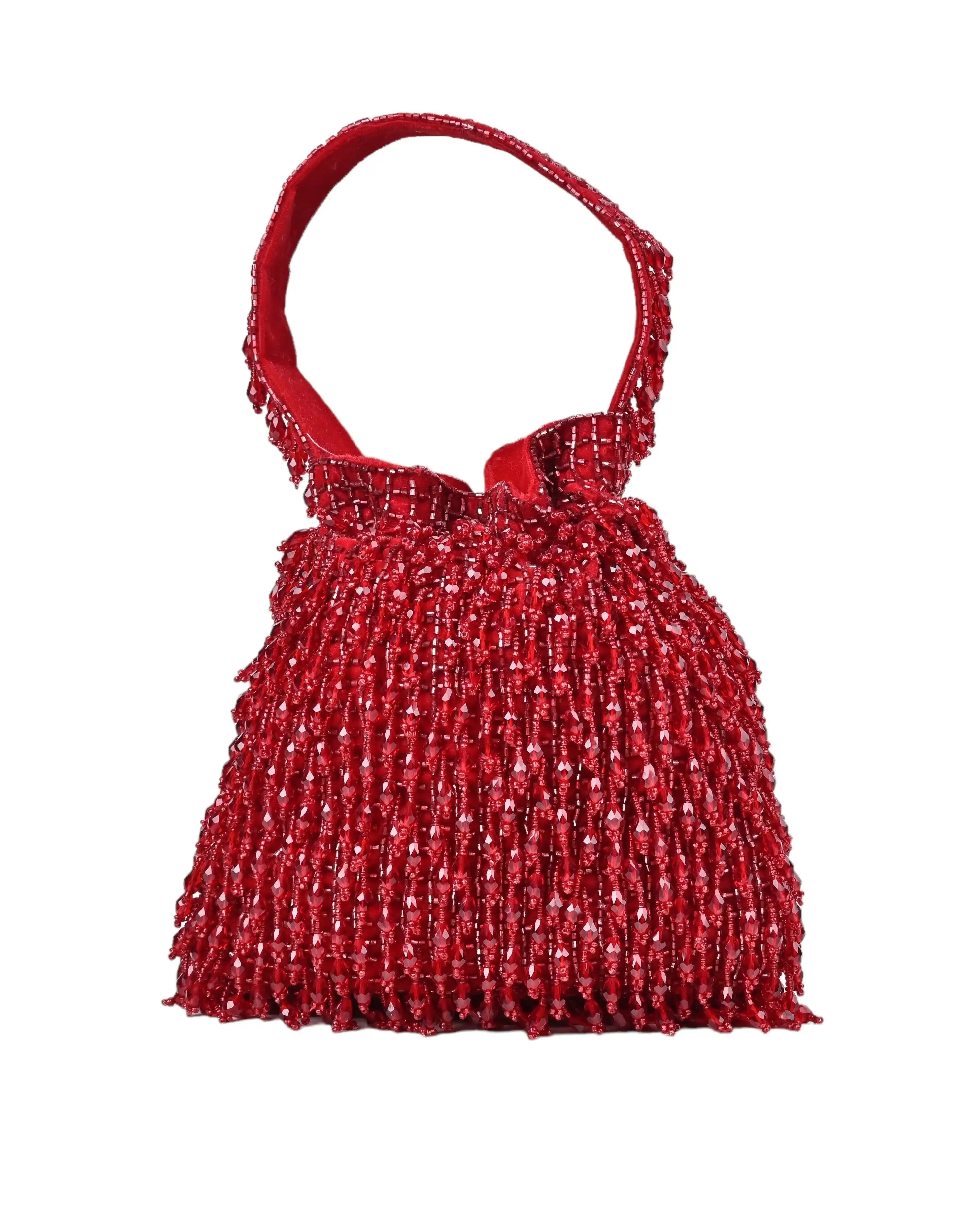 Bella Red Potli - SUGARCRUSH