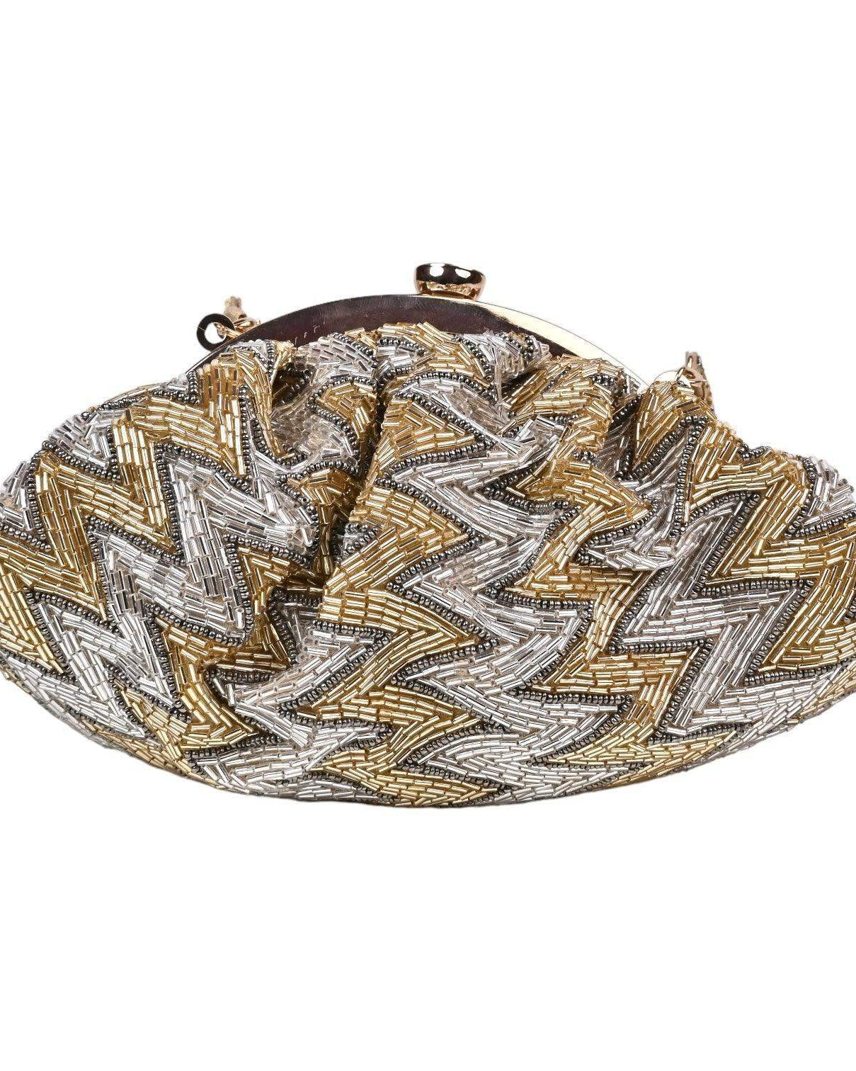 Sugarcrush Golden Soft Pouch with Handle - SUGARCRUSH