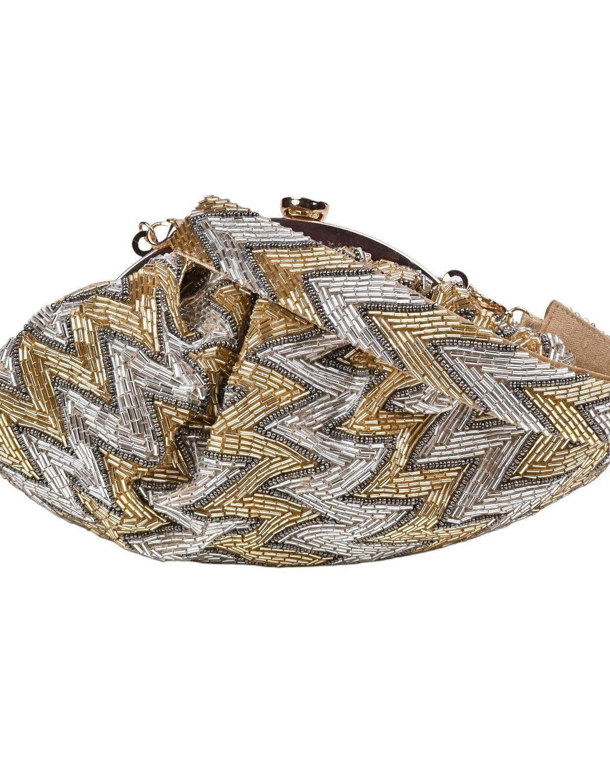 Sugarcrush Golden Soft Pouch with Handle - SUGARCRUSH