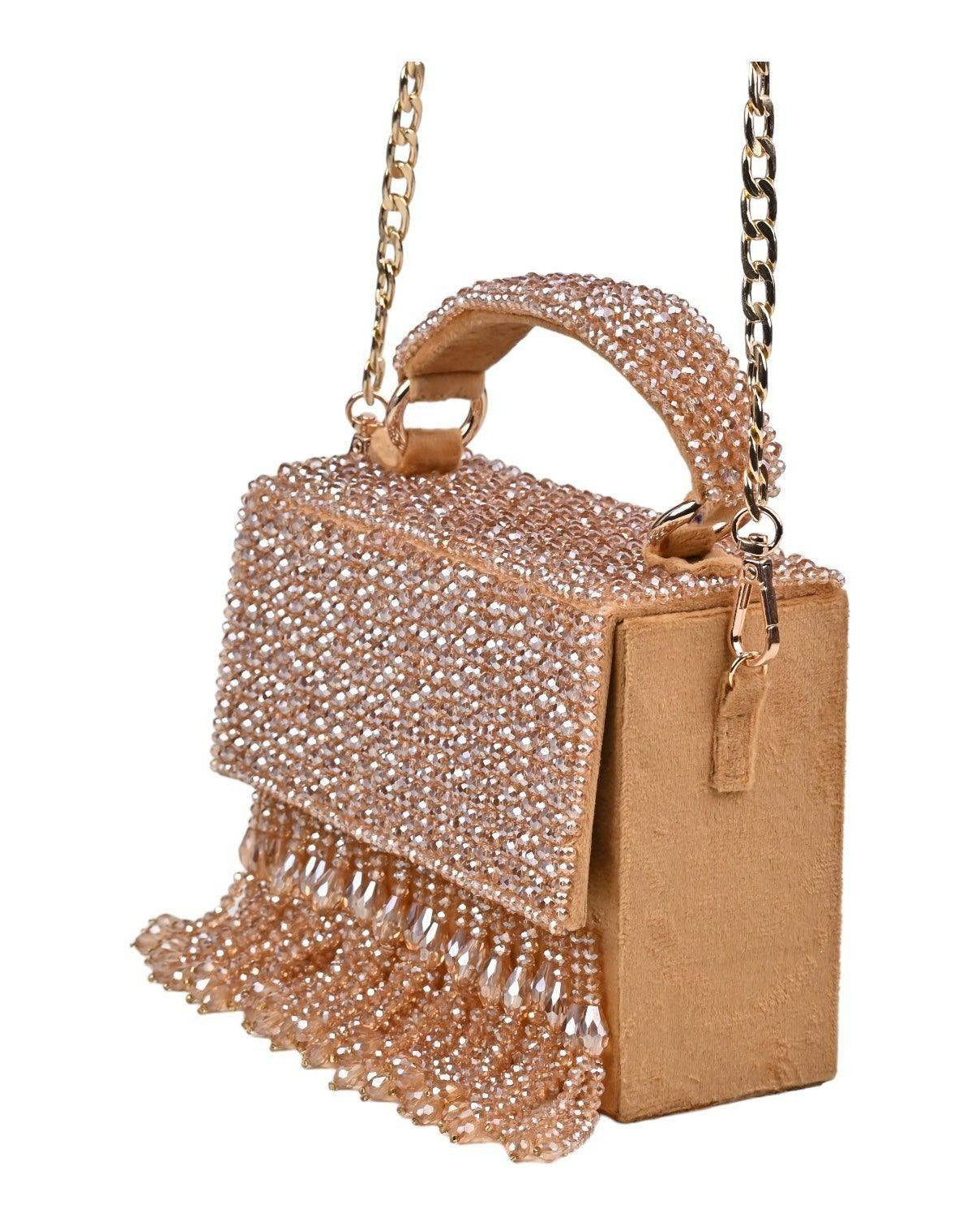 ALINA CRYSTAL BOX BAG - SUGARCRUSH