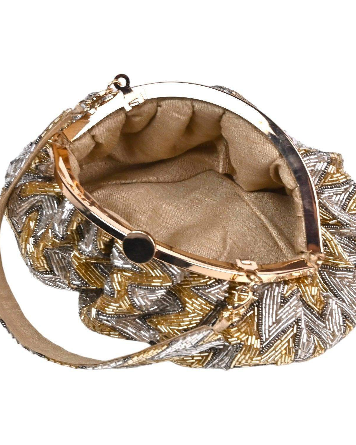 Sugarcrush Golden Soft Pouch with Handle - SUGARCRUSH