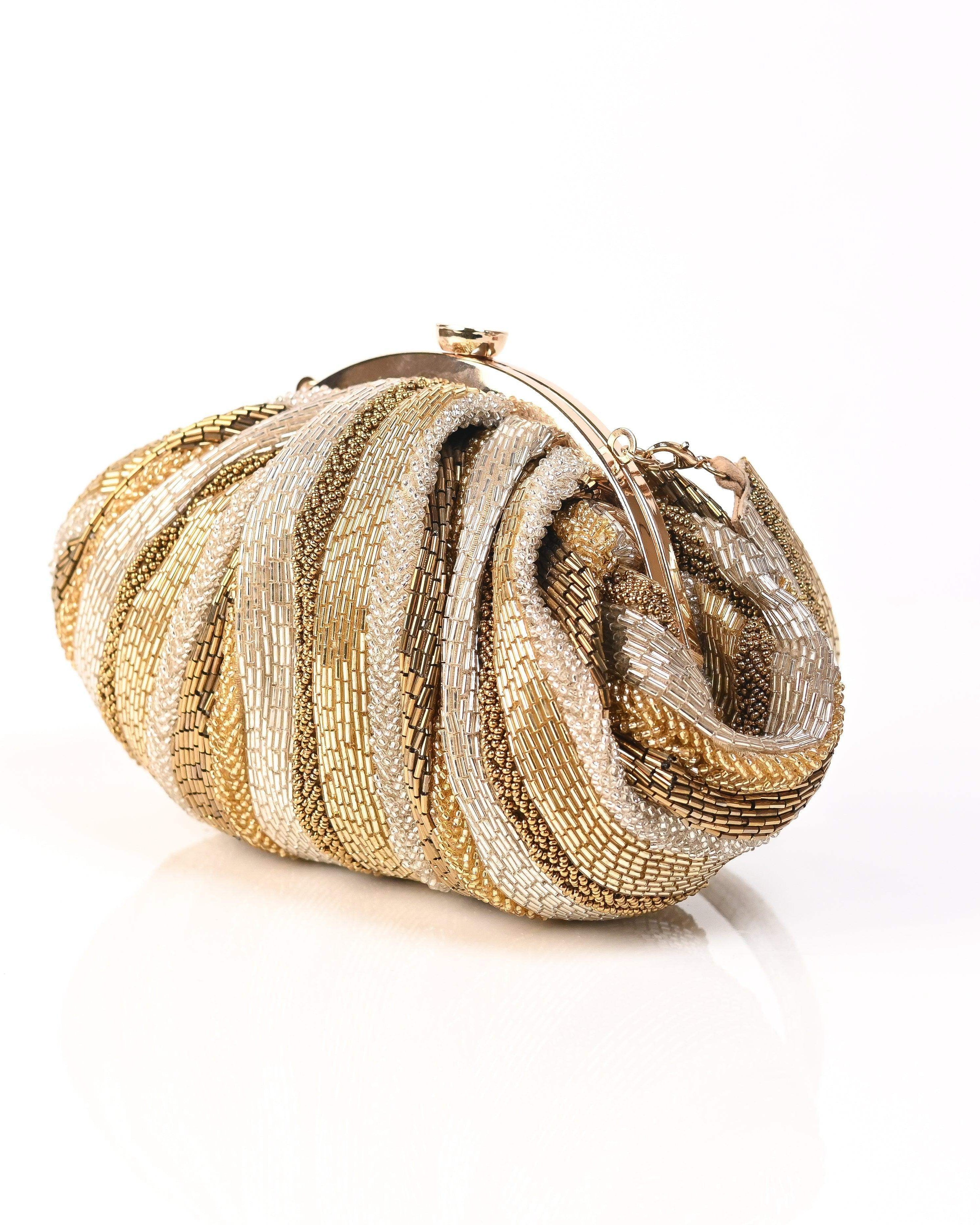 Sugarcrush Golden Soft Pouch with Handle - SUGARCRUSH