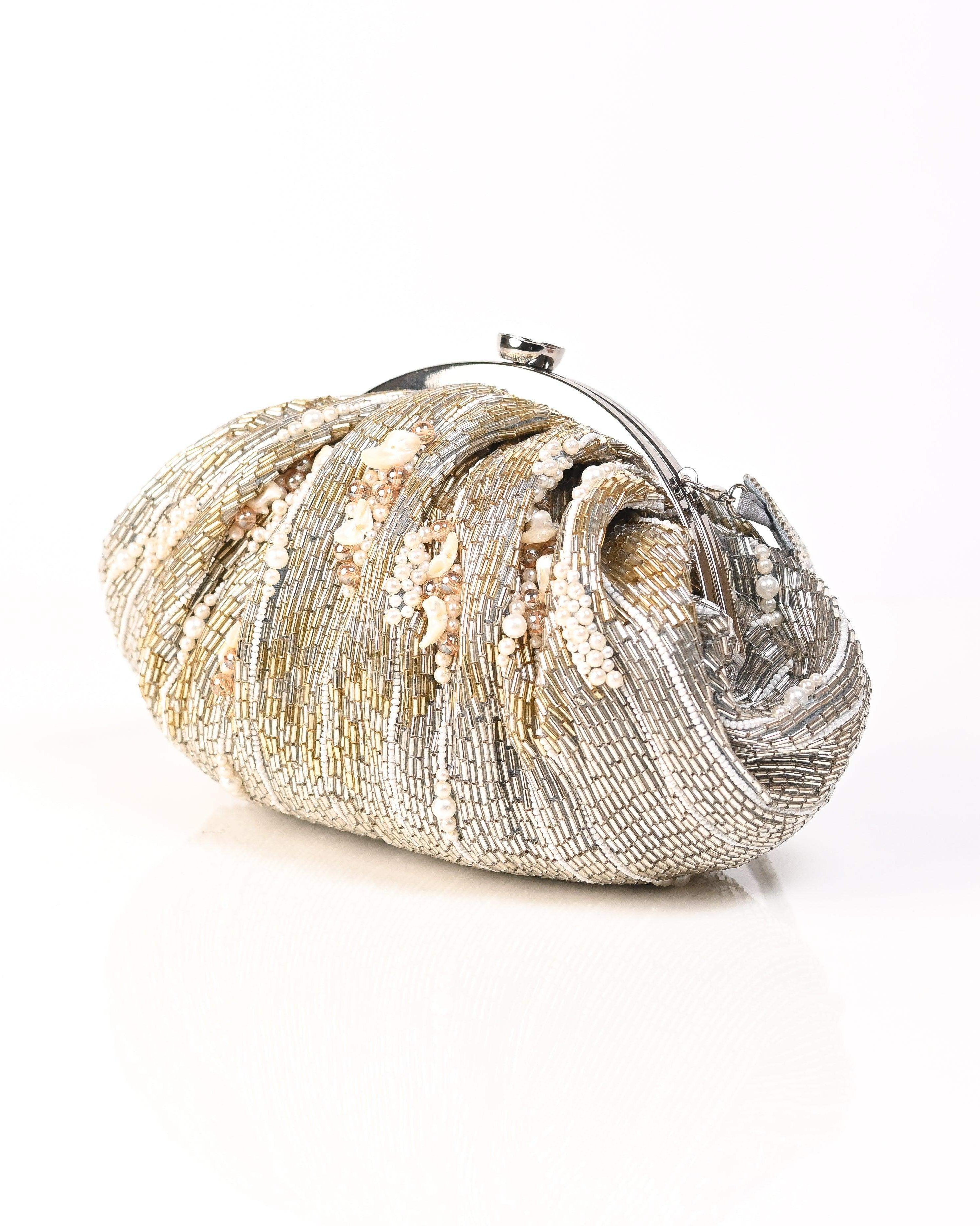 Sugarcrush Golden Soft Pouch with Handle - SUGARCRUSH
