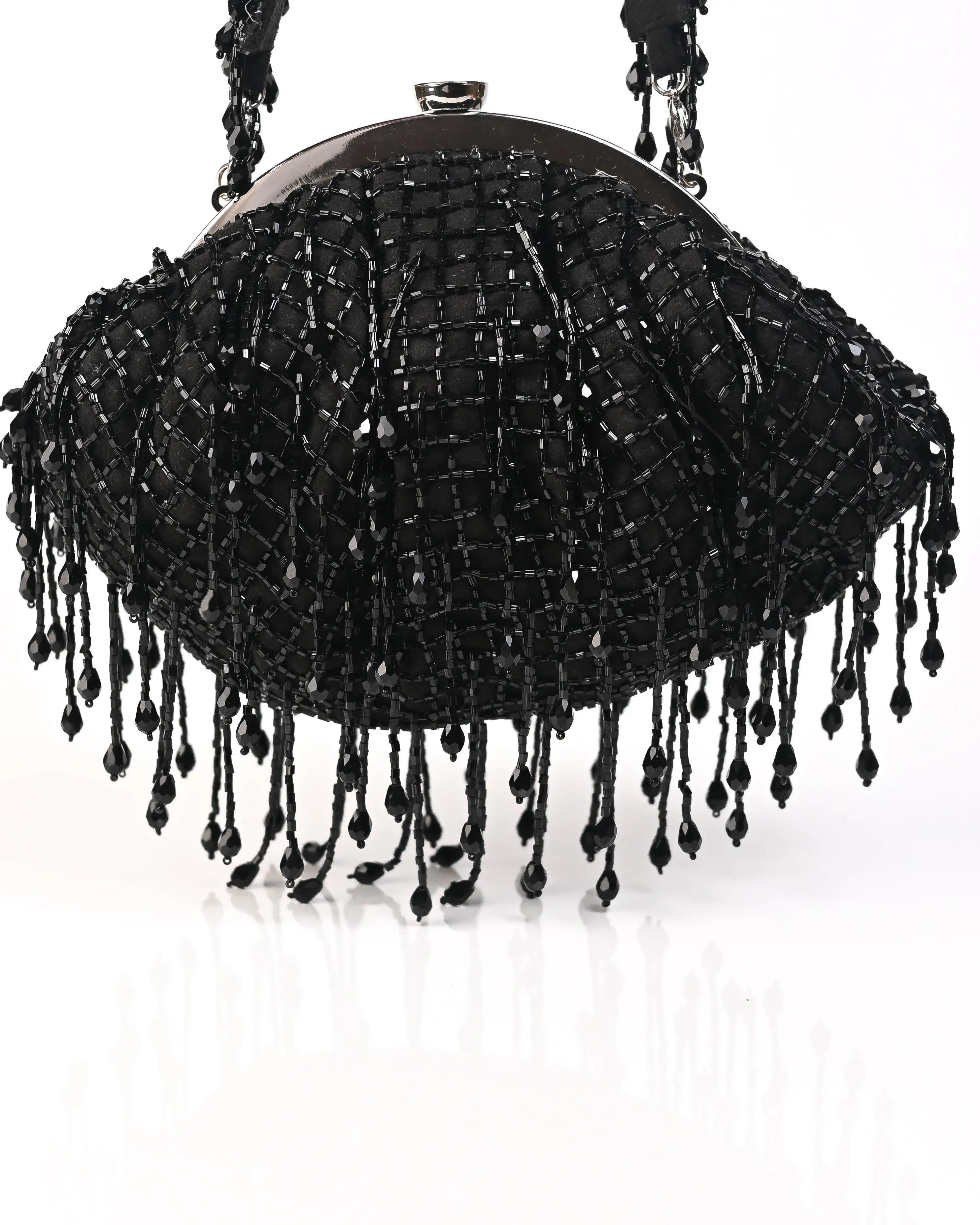 Sugarcrush black Soft Pouch with Handle - SUGARCRUSH