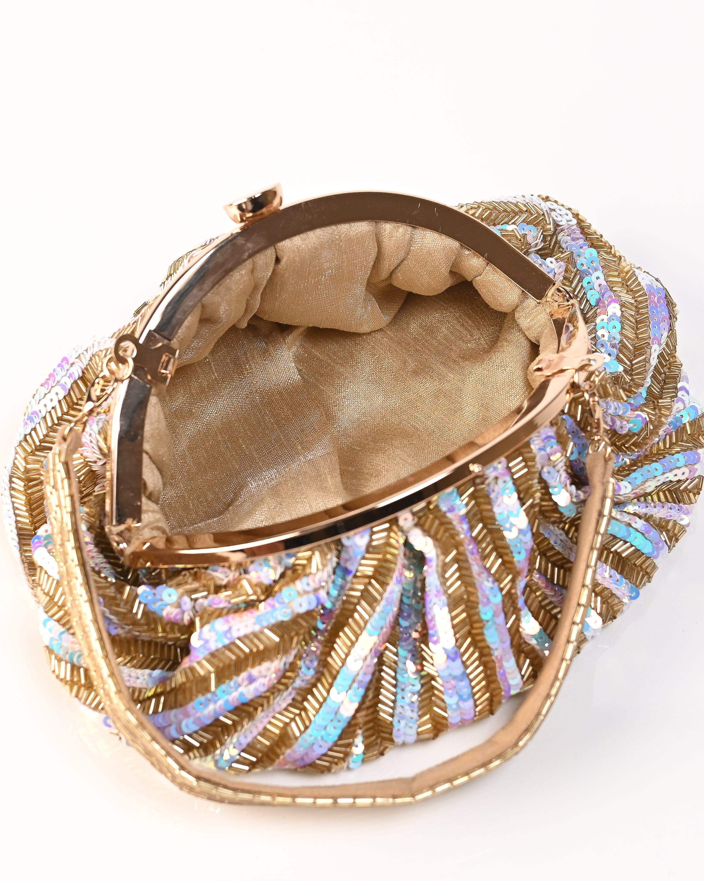 Sugarcrush Golden Soft Pouch with Handle - SUGARCRUSH