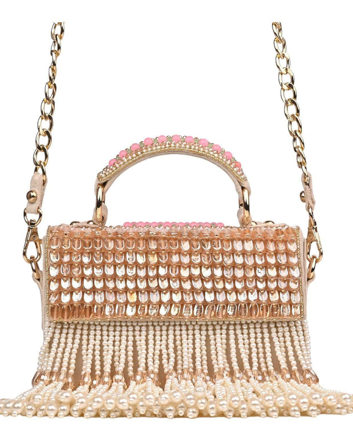 ANDRIA CRYSTAL BOX BAG - SUGARCRUSH