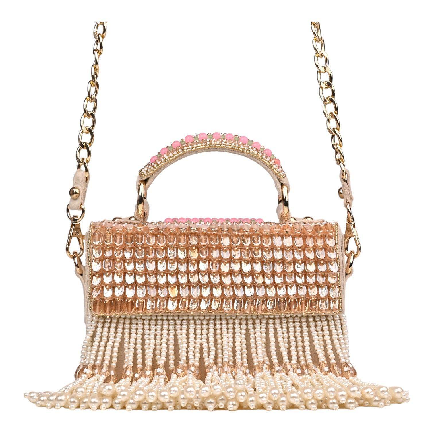 ANDRIA CRYSTAL BOX BAG - SUGARCRUSH