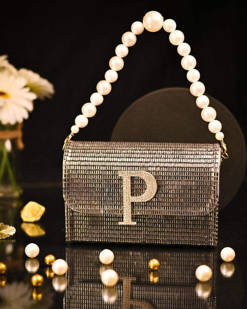 Sugarcrush Alphabeto Customised Party Clutch - SUGARCRUSH