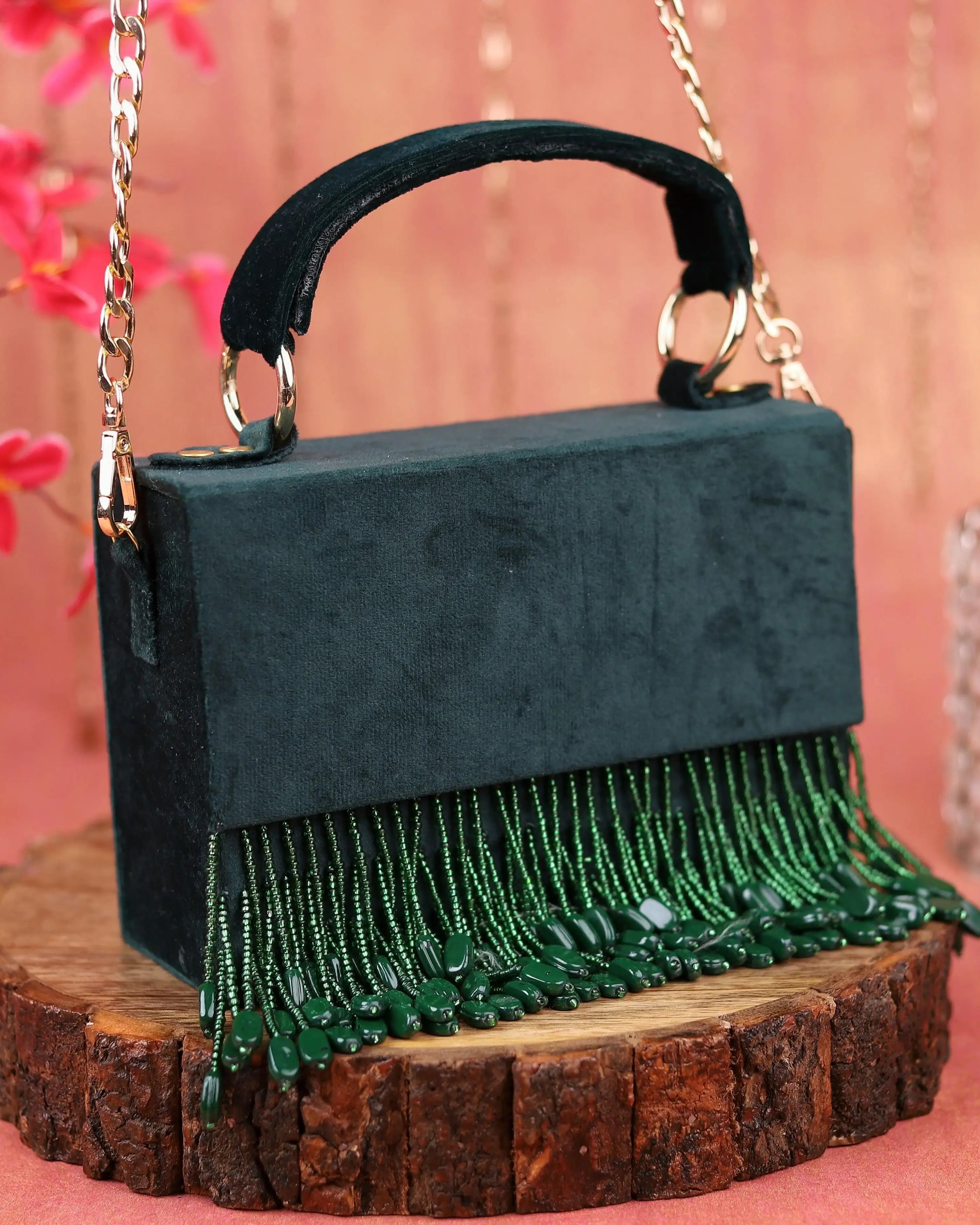 ANNETTE CRYSTAL BOX BAG - SUGARCRUSH