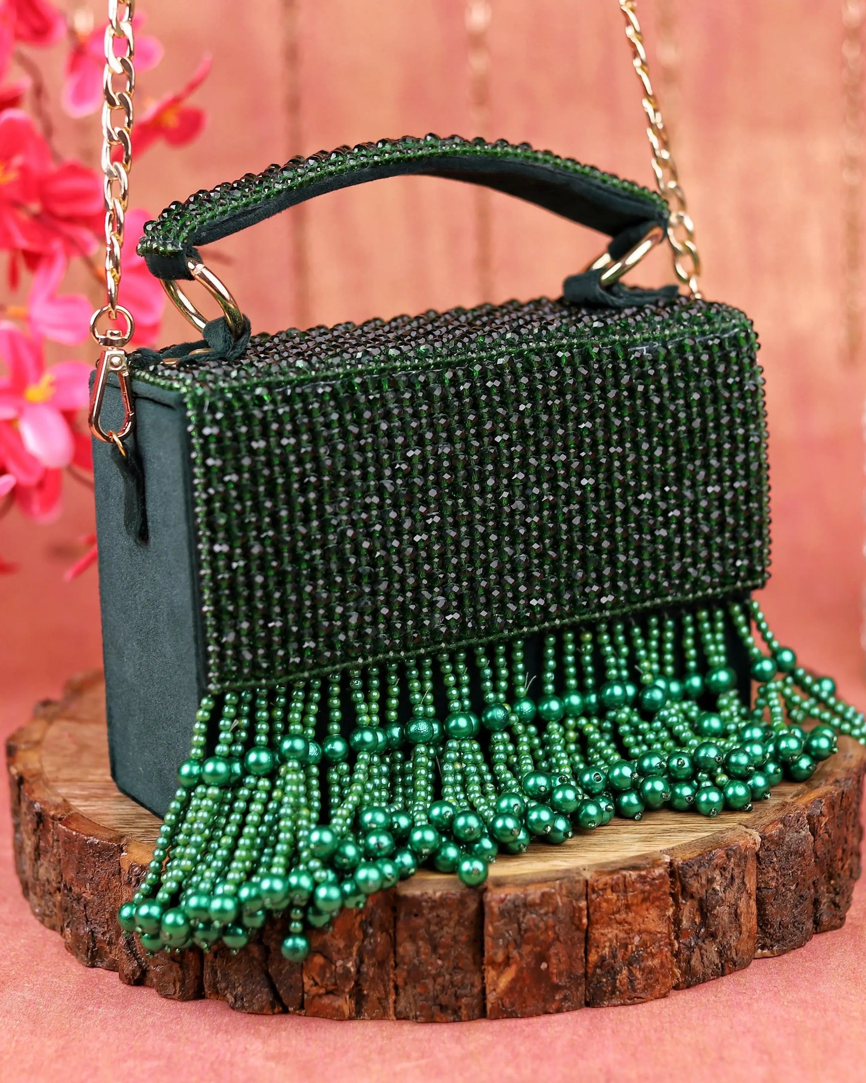 GLORIA CRYSTAL BOX BAG - SUGARCRUSH