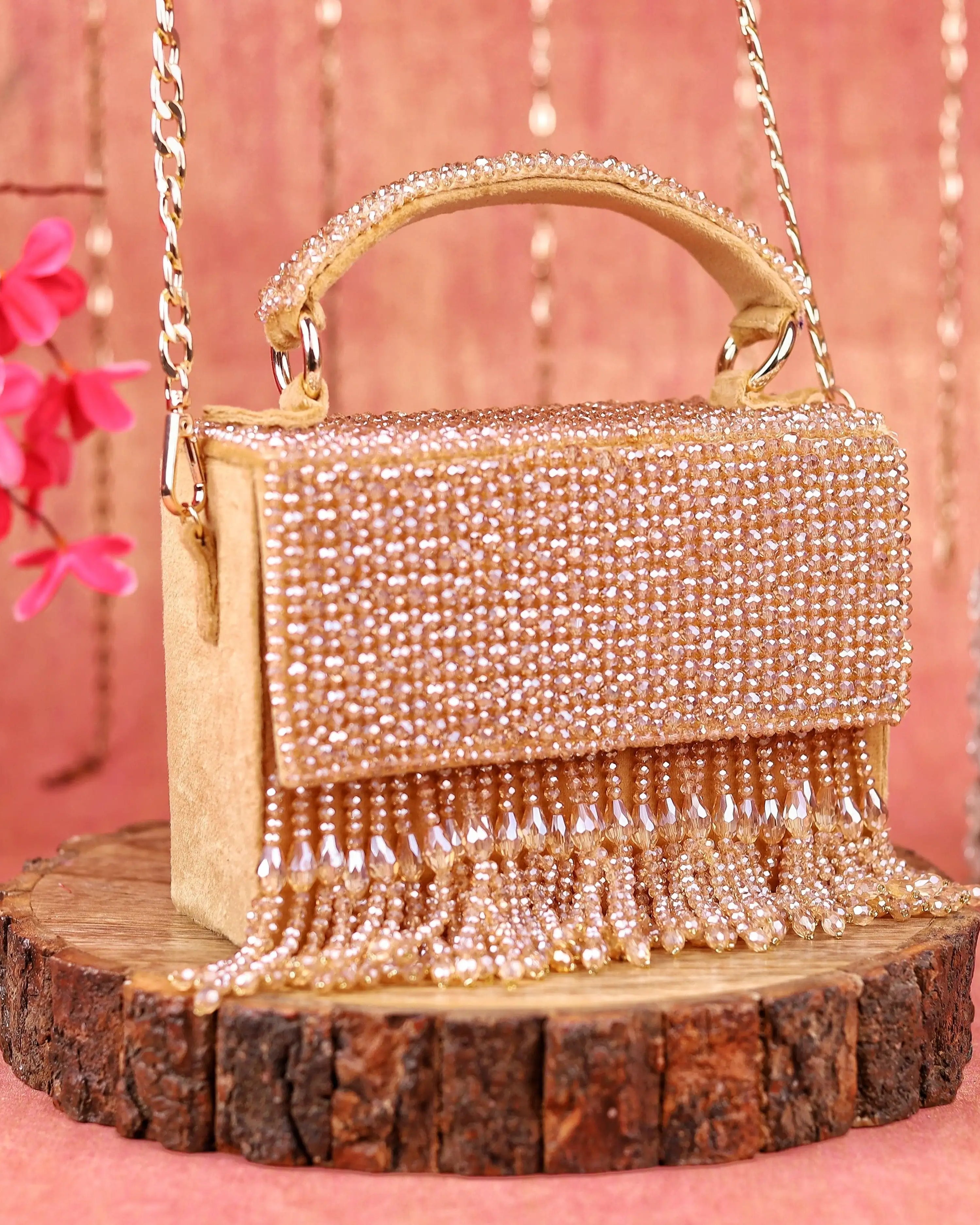 ALINA CRYSTAL BOX BAG - SUGARCRUSH