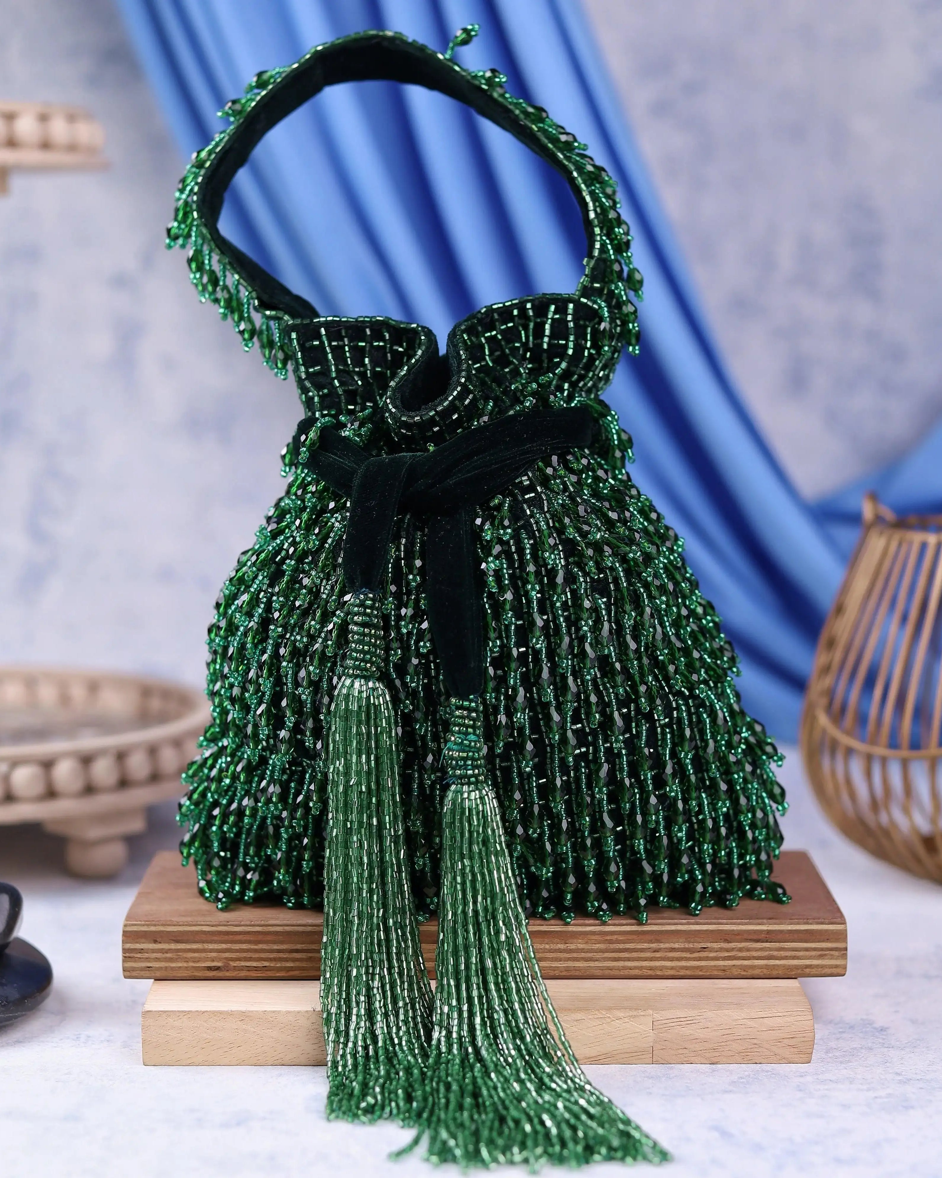 Bella Green Potli - SUGARCRUSH