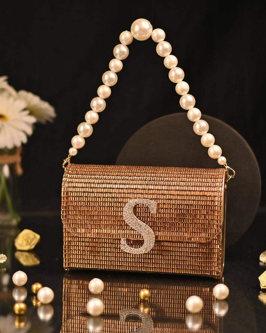 Sugarcrush Alphabeto Customised Party Clutch - SUGARCRUSH