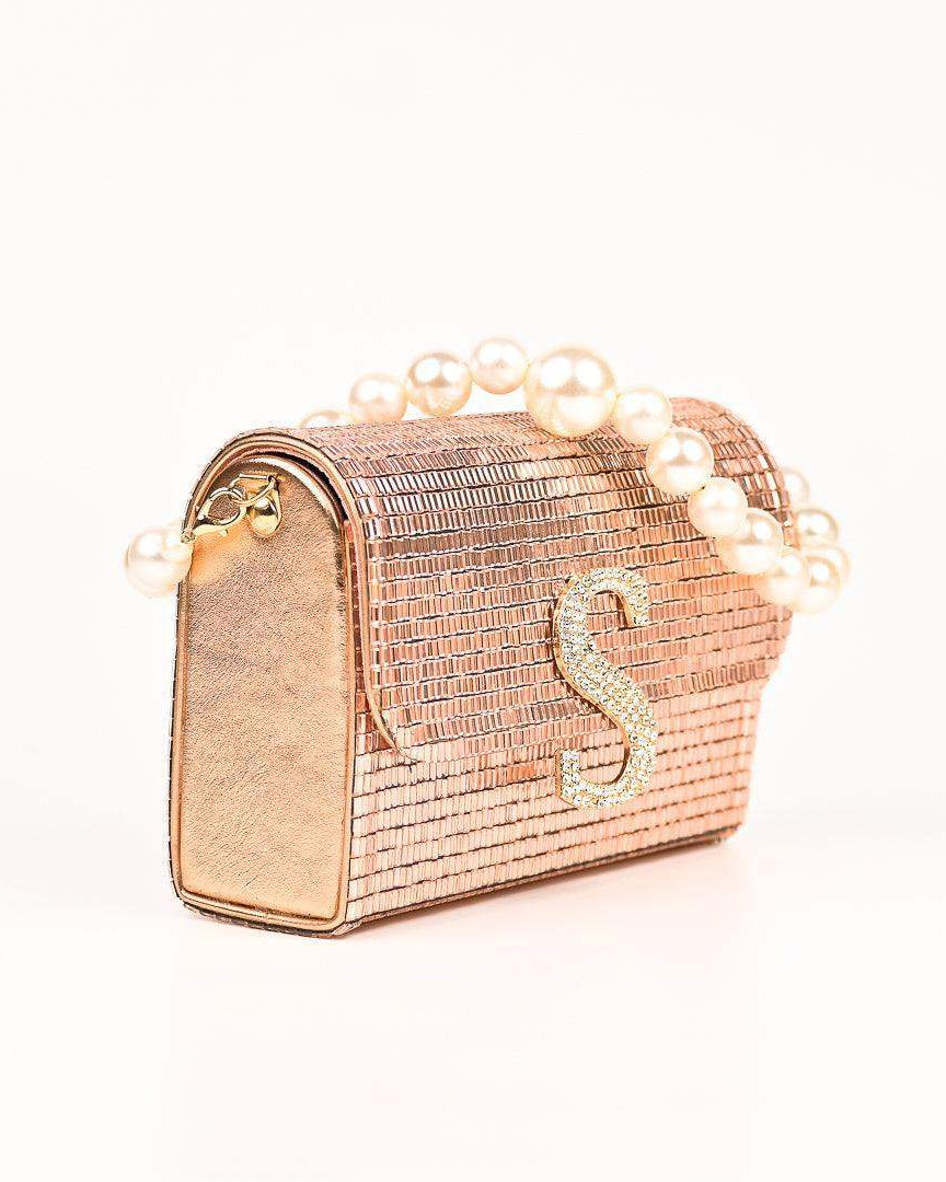 Sugarcrush Alphabeto Customised Party Clutch - SUGARCRUSH