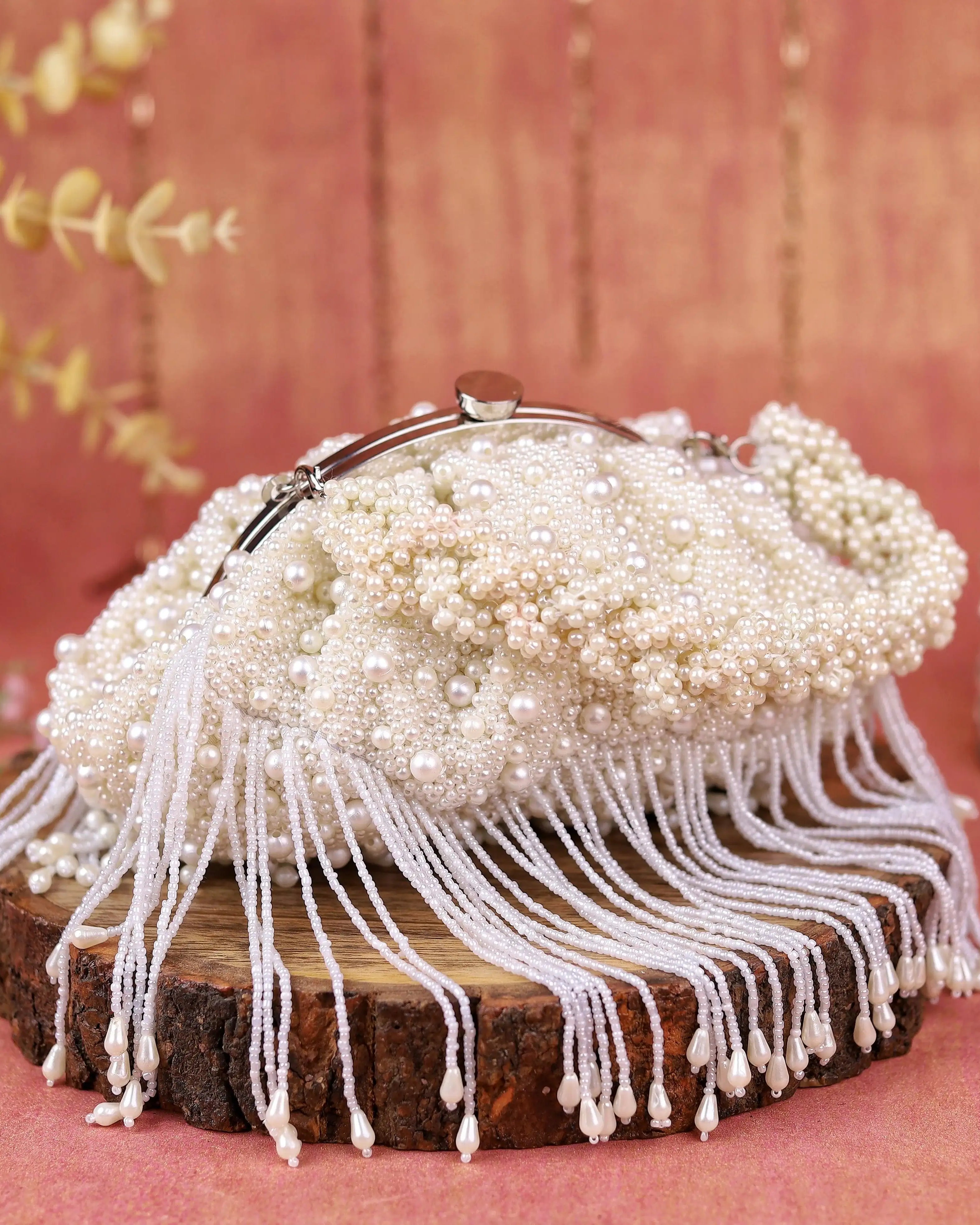 Sugarcrush Pearl Fiesta With Tassel Soft Pouch - SUGARCRUSH