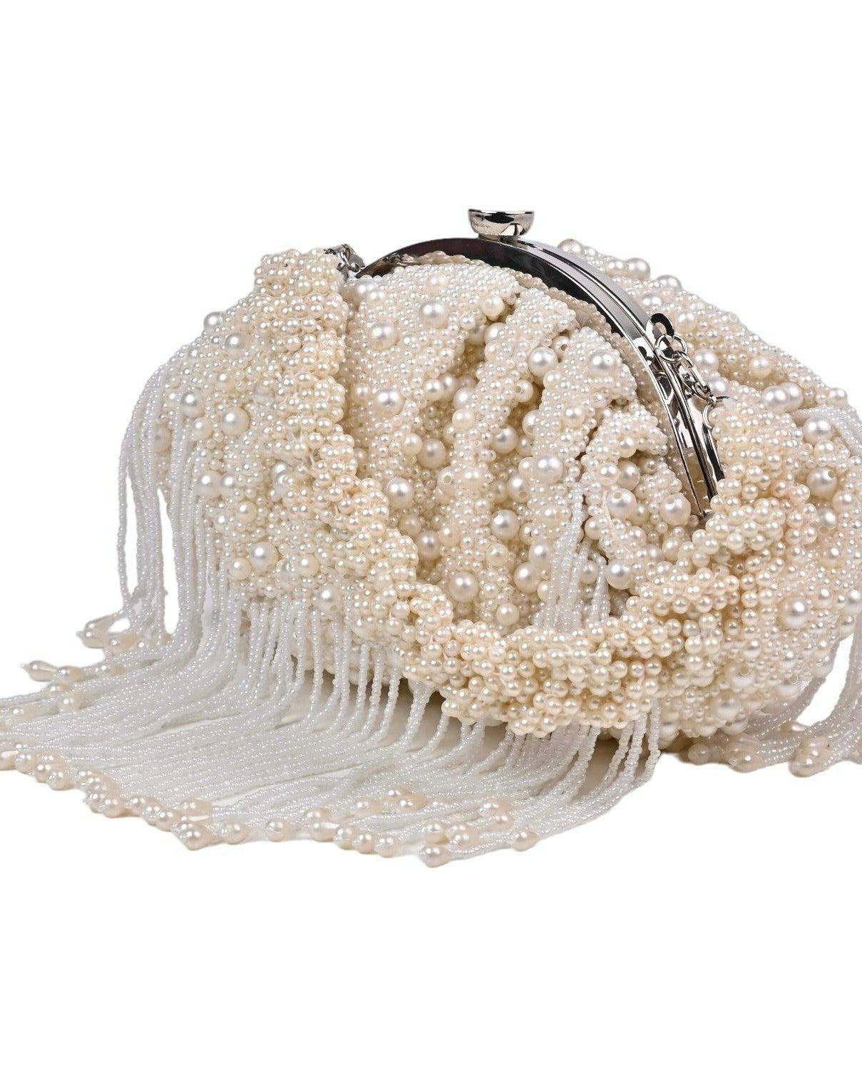 Sugarcrush Pearl Fiesta With Tassel Soft Pouch - SUGARCRUSH