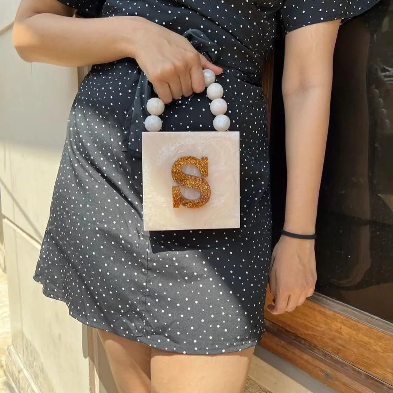 Sugarcrush Alphabeto Customised Party Clutch - SUGARCRUSH