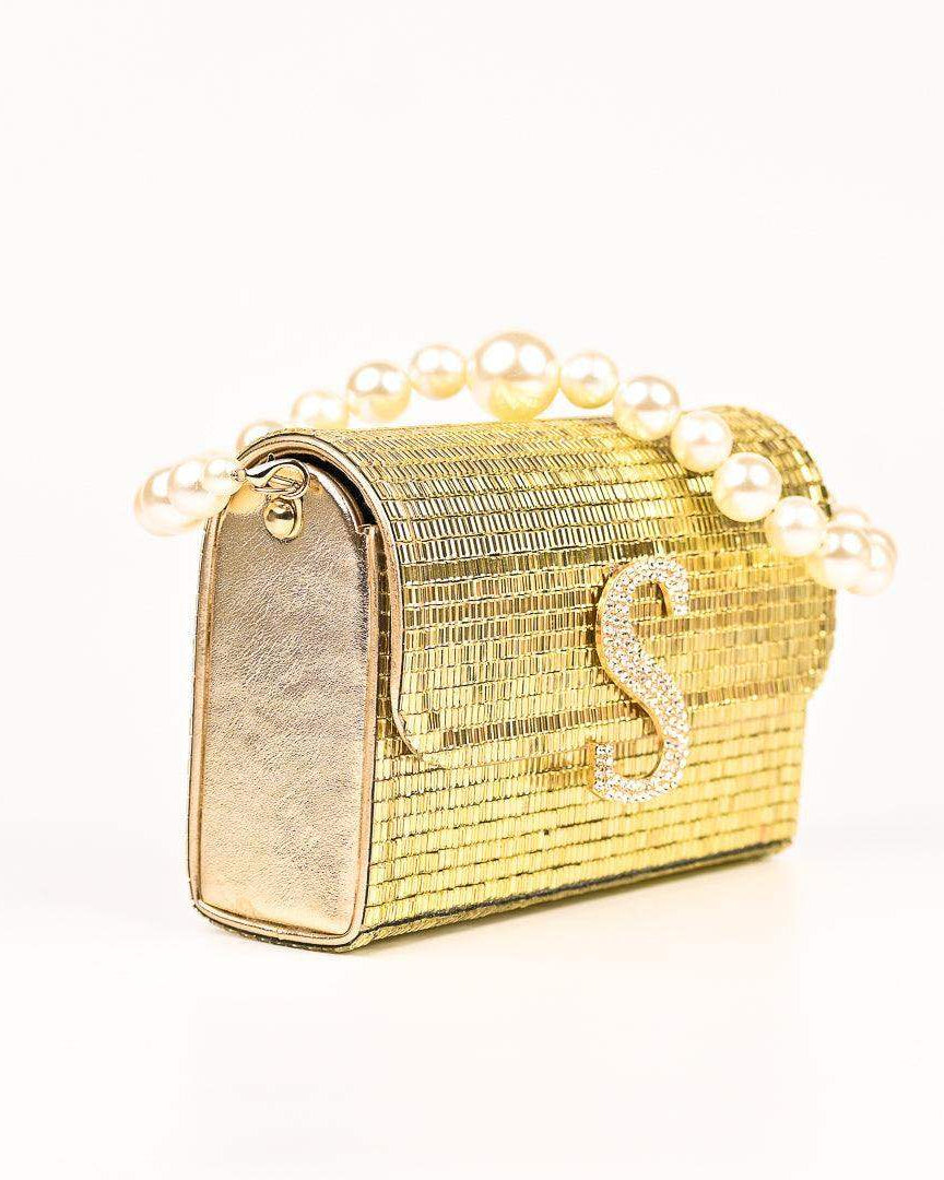 Sugarcrush Alphabeto Customised Party Clutch - SUGARCRUSH