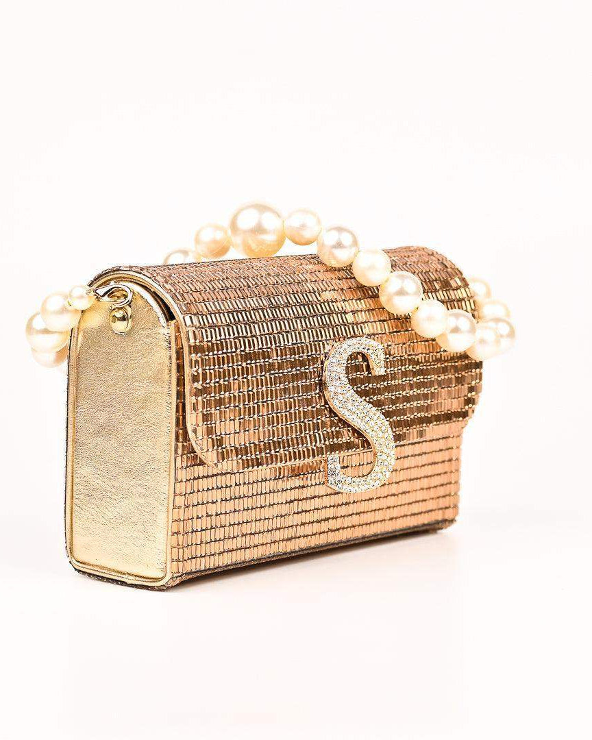 Sugarcrush Alphabeto Customised Party Clutch - SUGARCRUSH