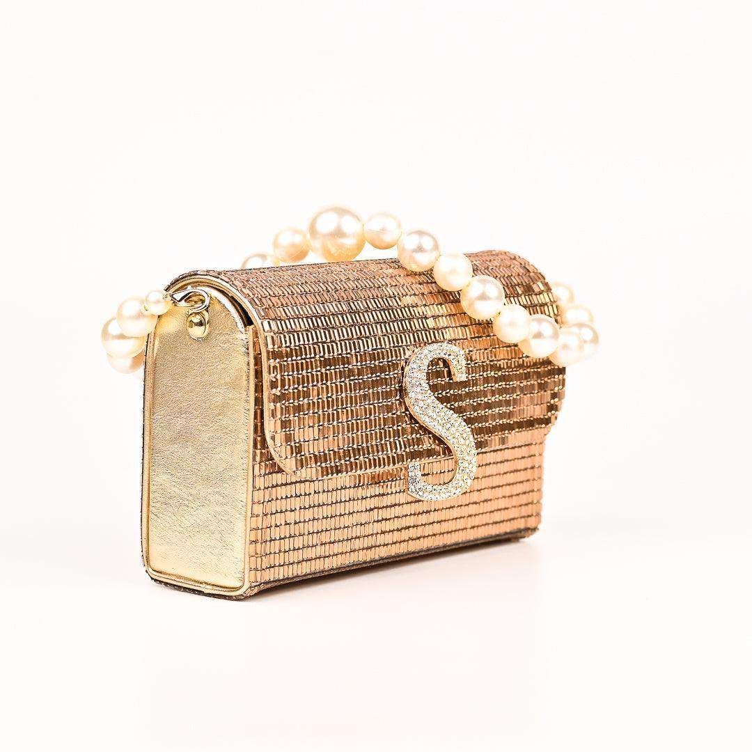 Sugarcrush Alphabeto Customised Party Clutch - SUGARCRUSH