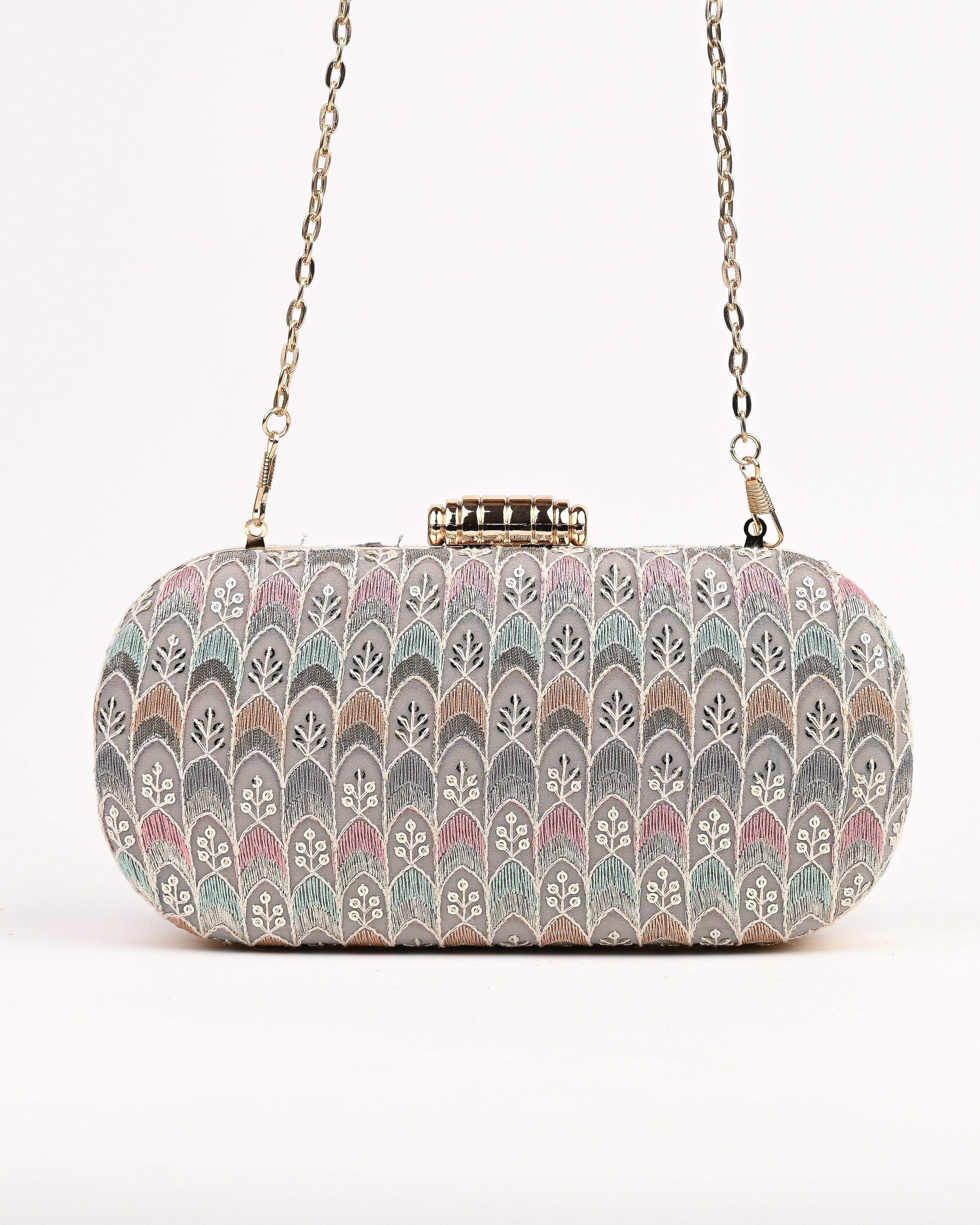 Sugarcrush Aza Fabric Clutch - SUGARCRUSH