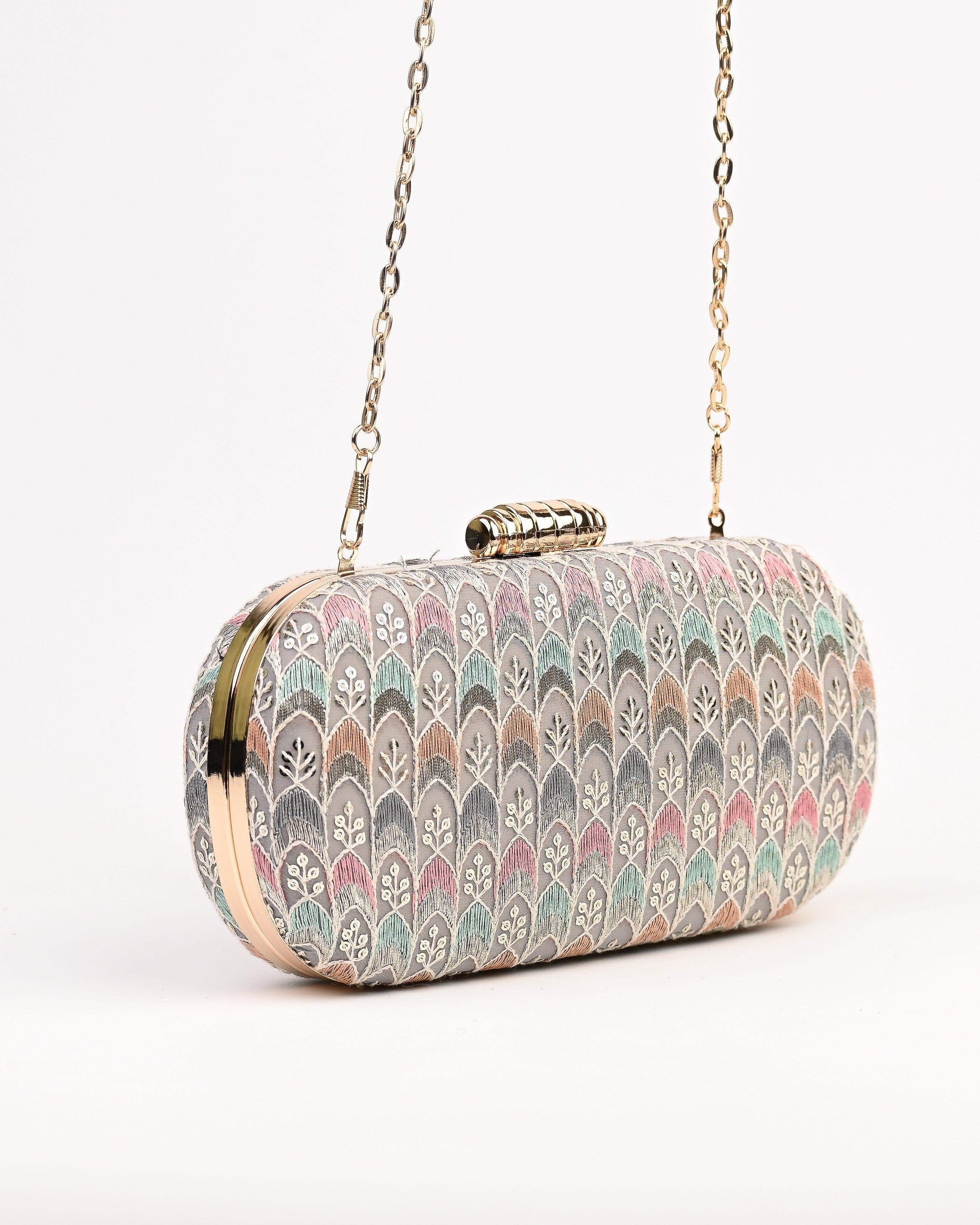 Sugarcrush Aza Fabric Clutch - SUGARCRUSH