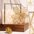 Sugarcrush beige luxury Bridal embellished clutch with handle - SUGARCRUSH