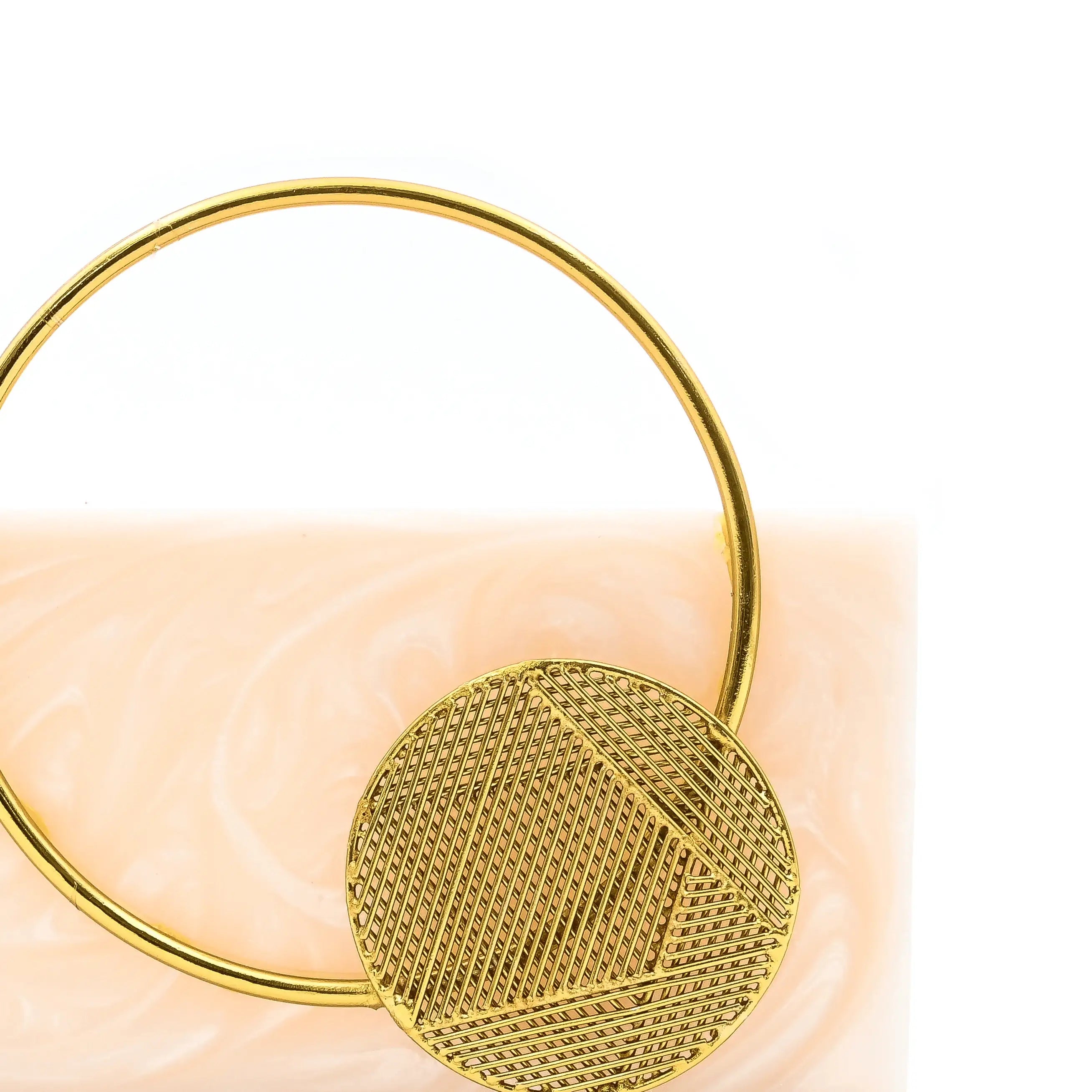 Sugarcrush beige luxury embellished clutch with handle - SUGARCRUSH