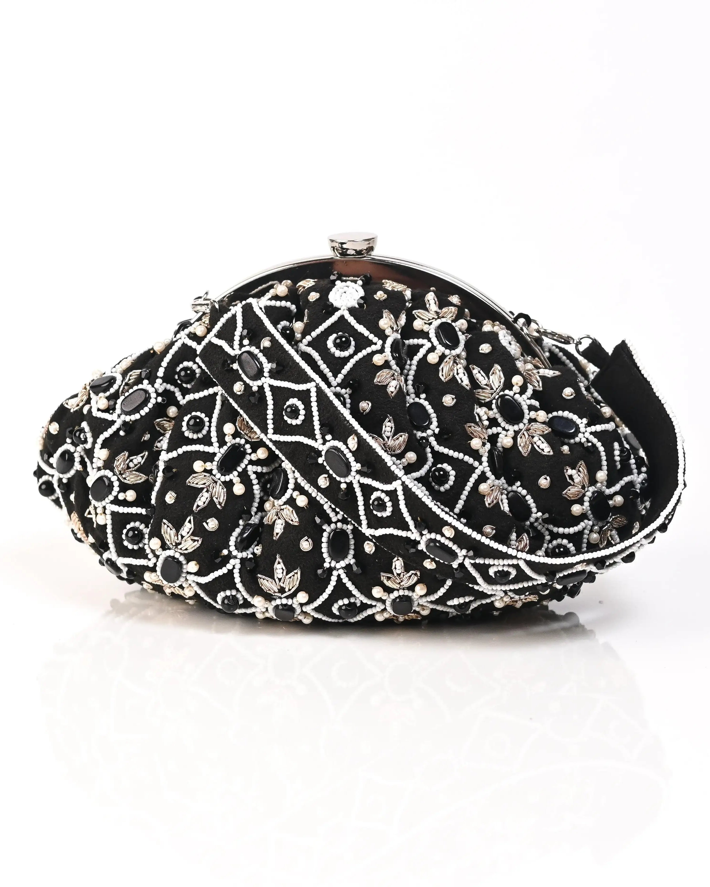 Sugarcrush black Soft Pouch with Handle - SUGARCRUSH