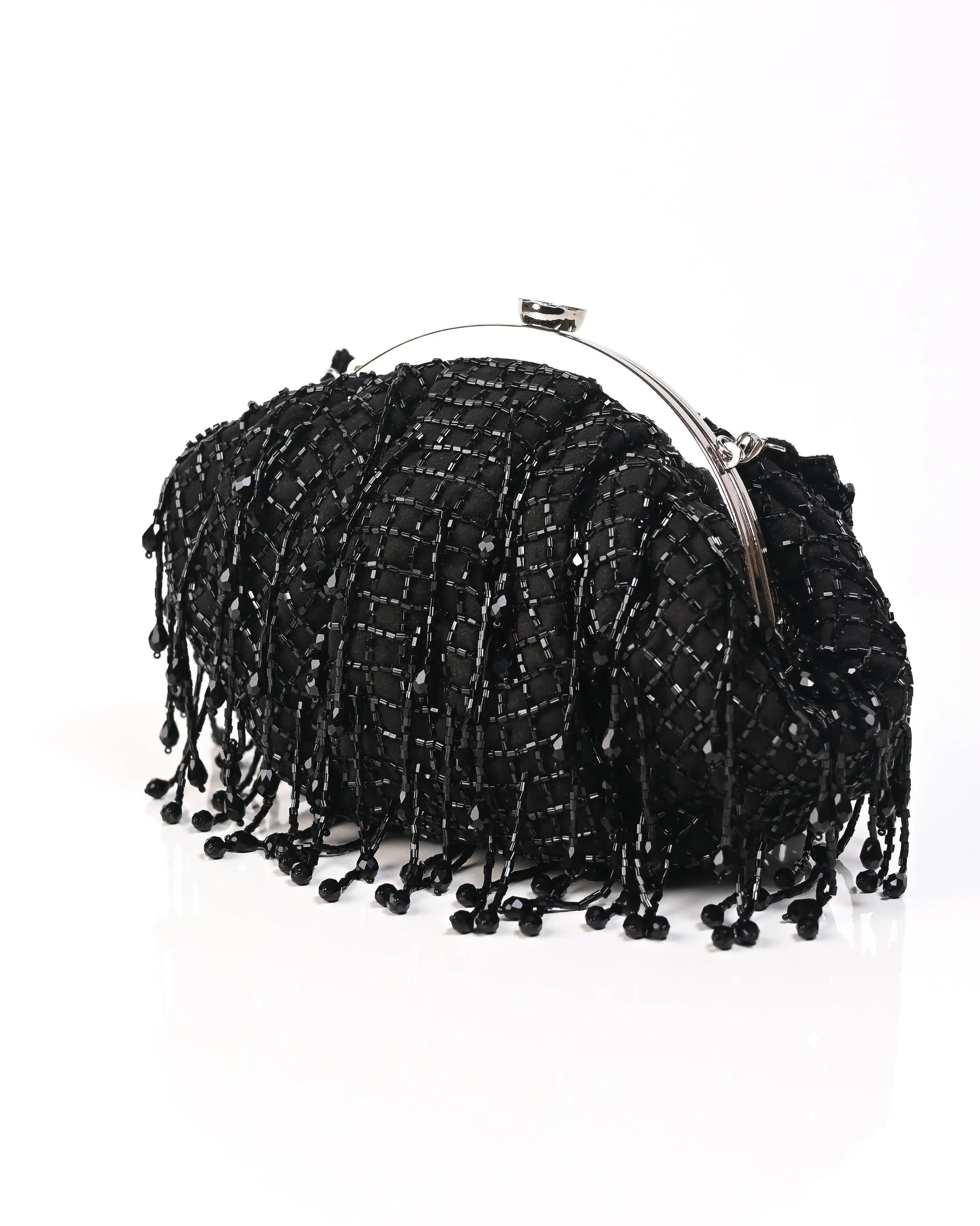 Sugarcrush black Soft Pouch with Handle - SUGARCRUSH