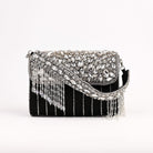 Sugarcrush bridal wedding Crystal Luxury Bag -Black - SUGARCRUSH
