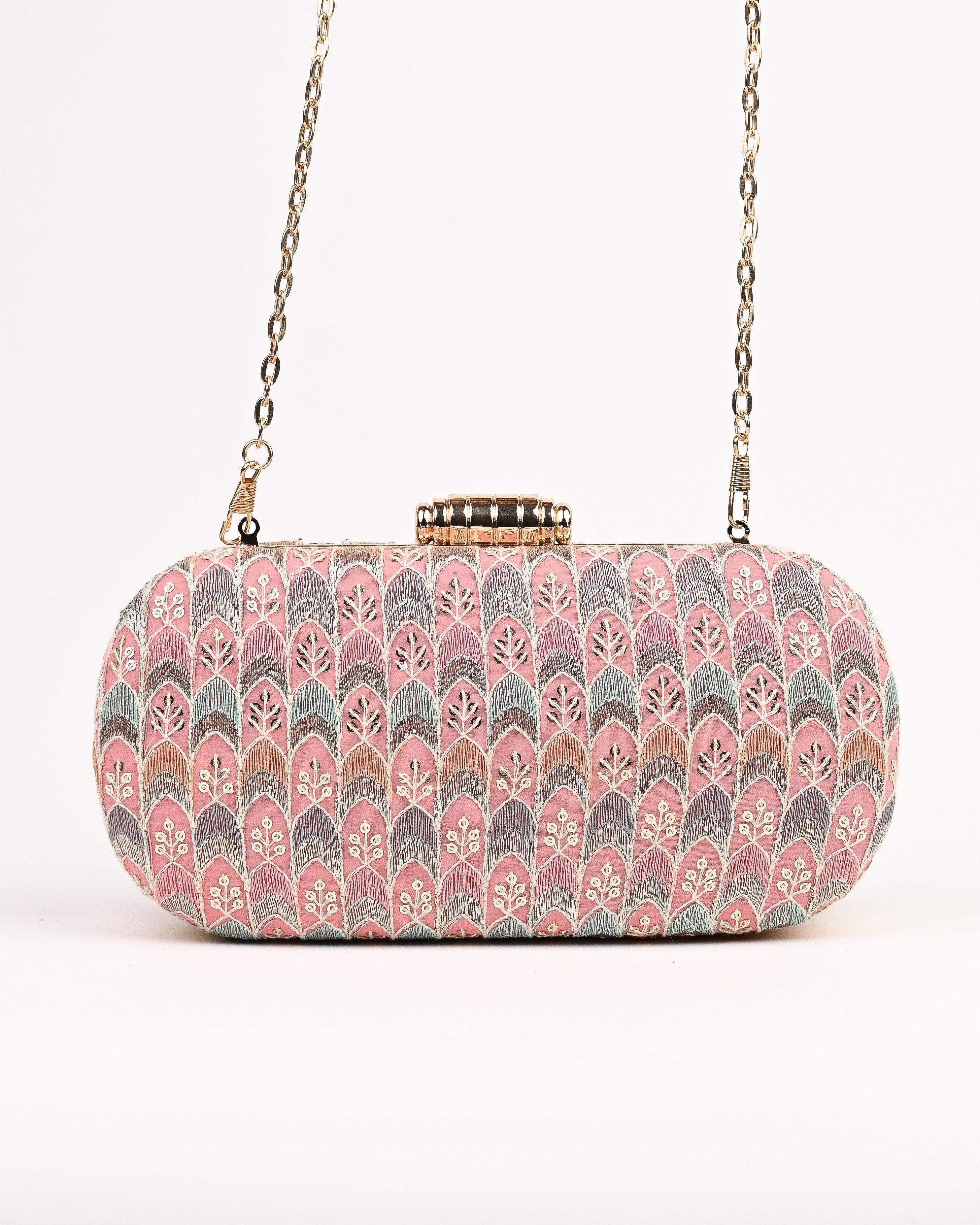 Sugarcrush Elan Fabric Clutch - SUGARCRUSH