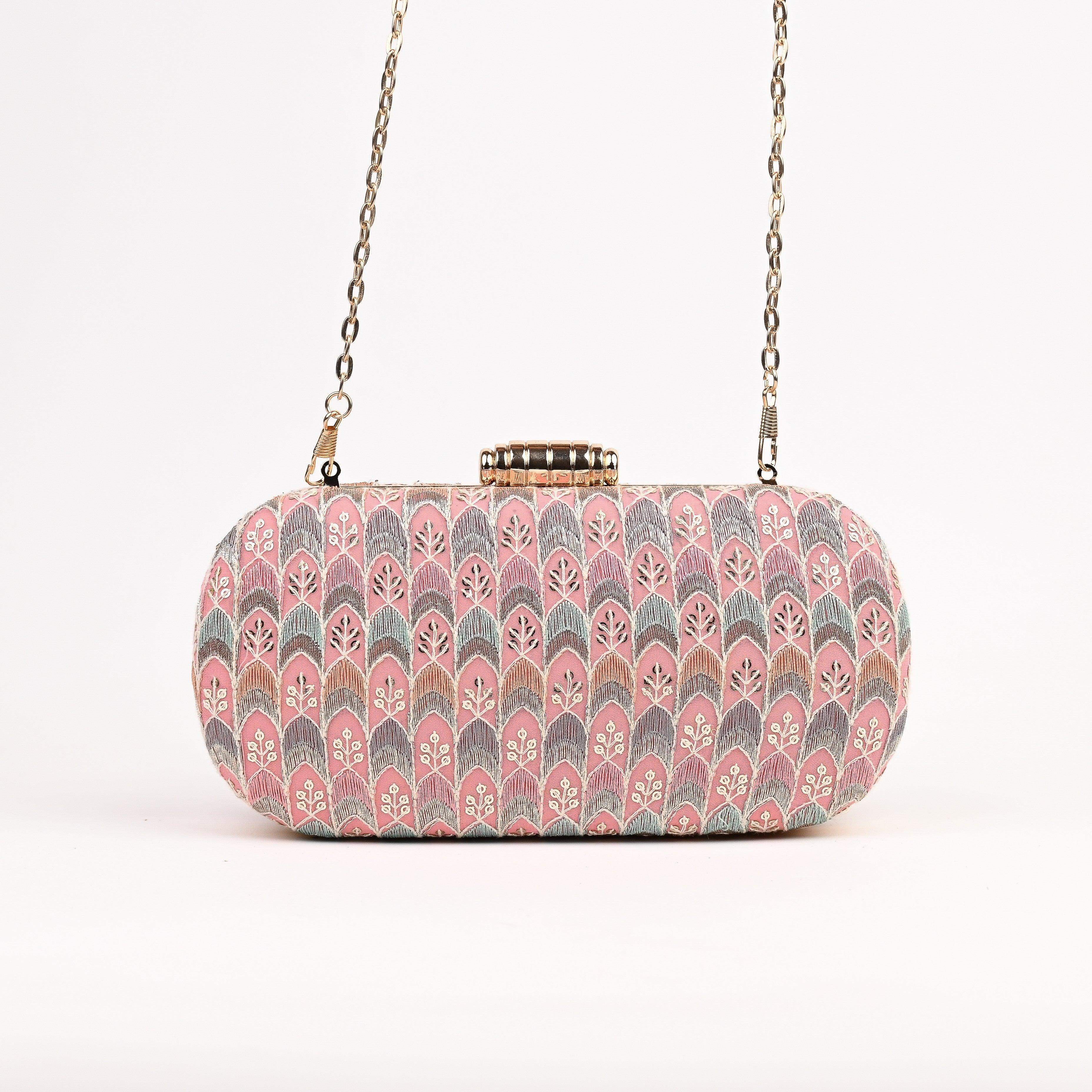 Sugarcrush Elan Fabric Clutch - SUGARCRUSH