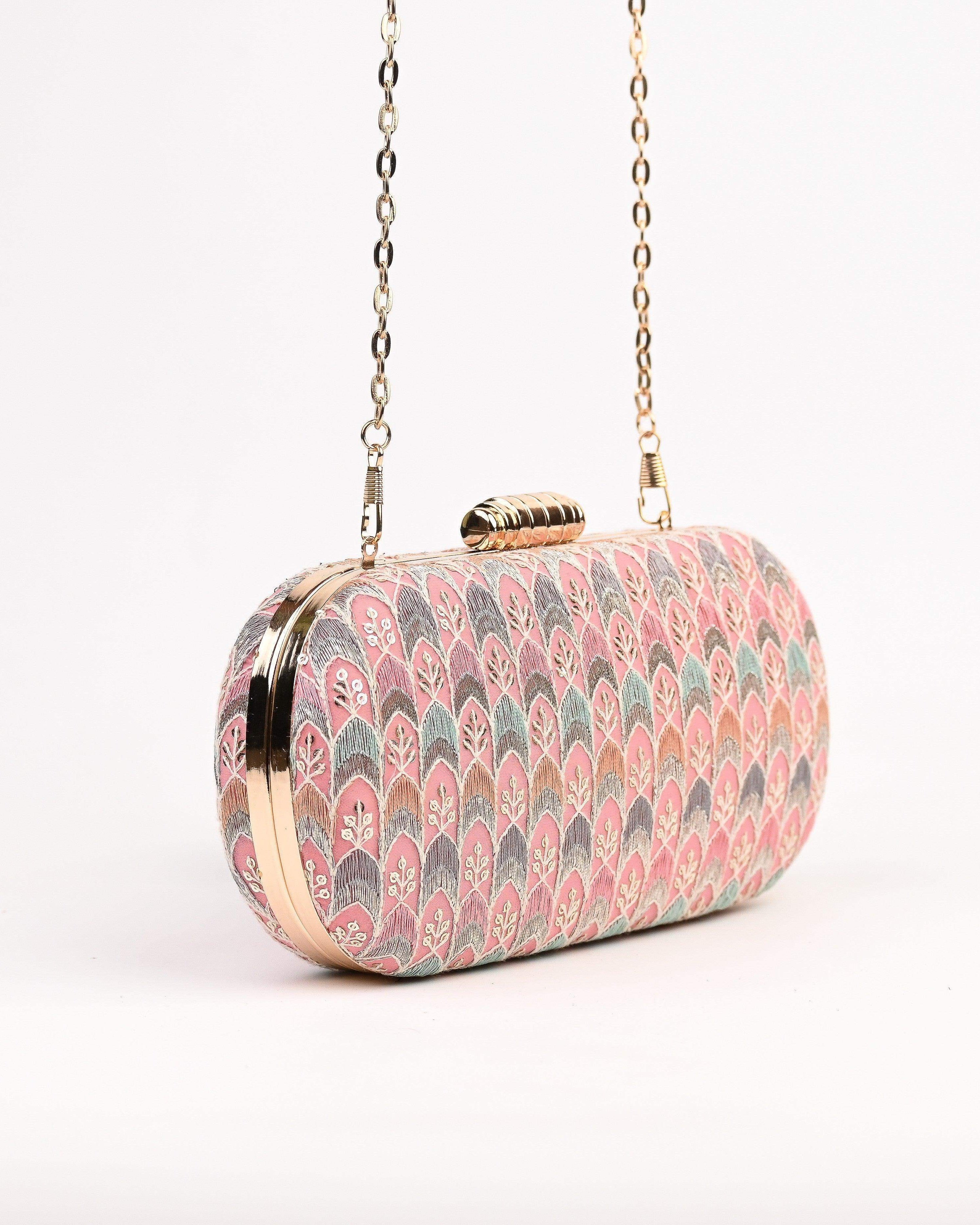 Sugarcrush Elan Fabric Clutch - SUGARCRUSH