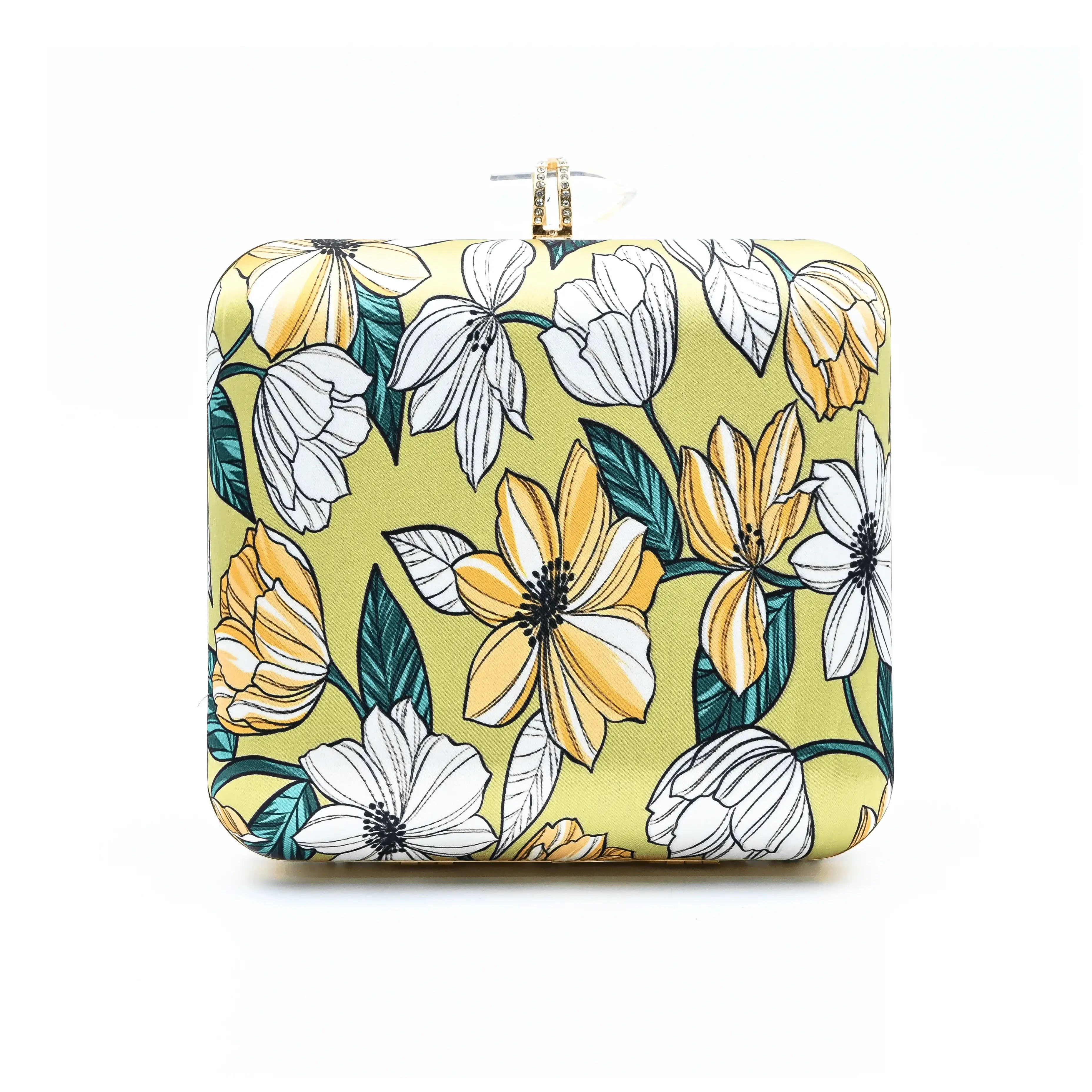 Sugarcrush Floral embroidered Printed Clutch - SUGARCRUSH