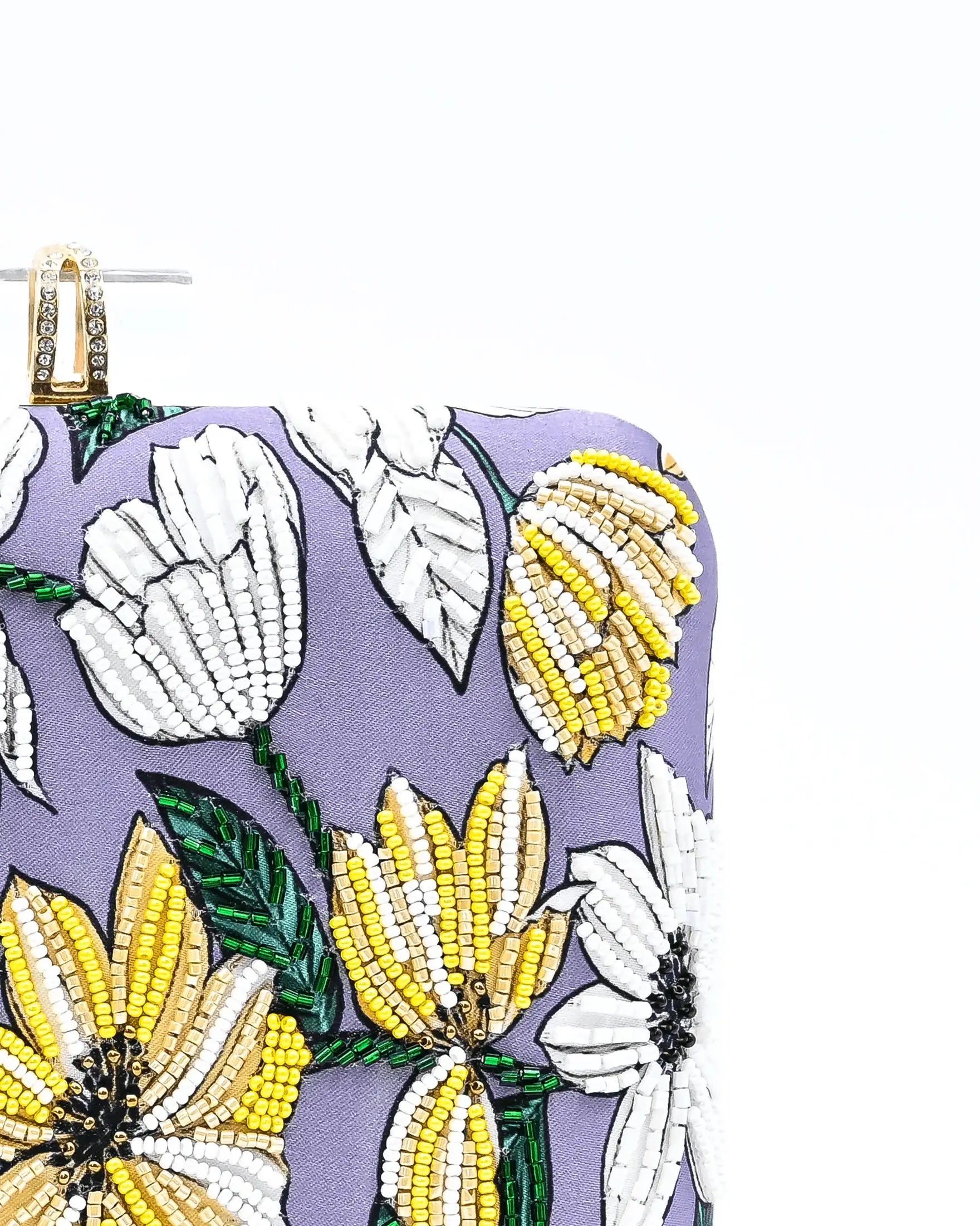 Sugarcrush Floral embroidered Printed Clutch - SUGARCRUSH