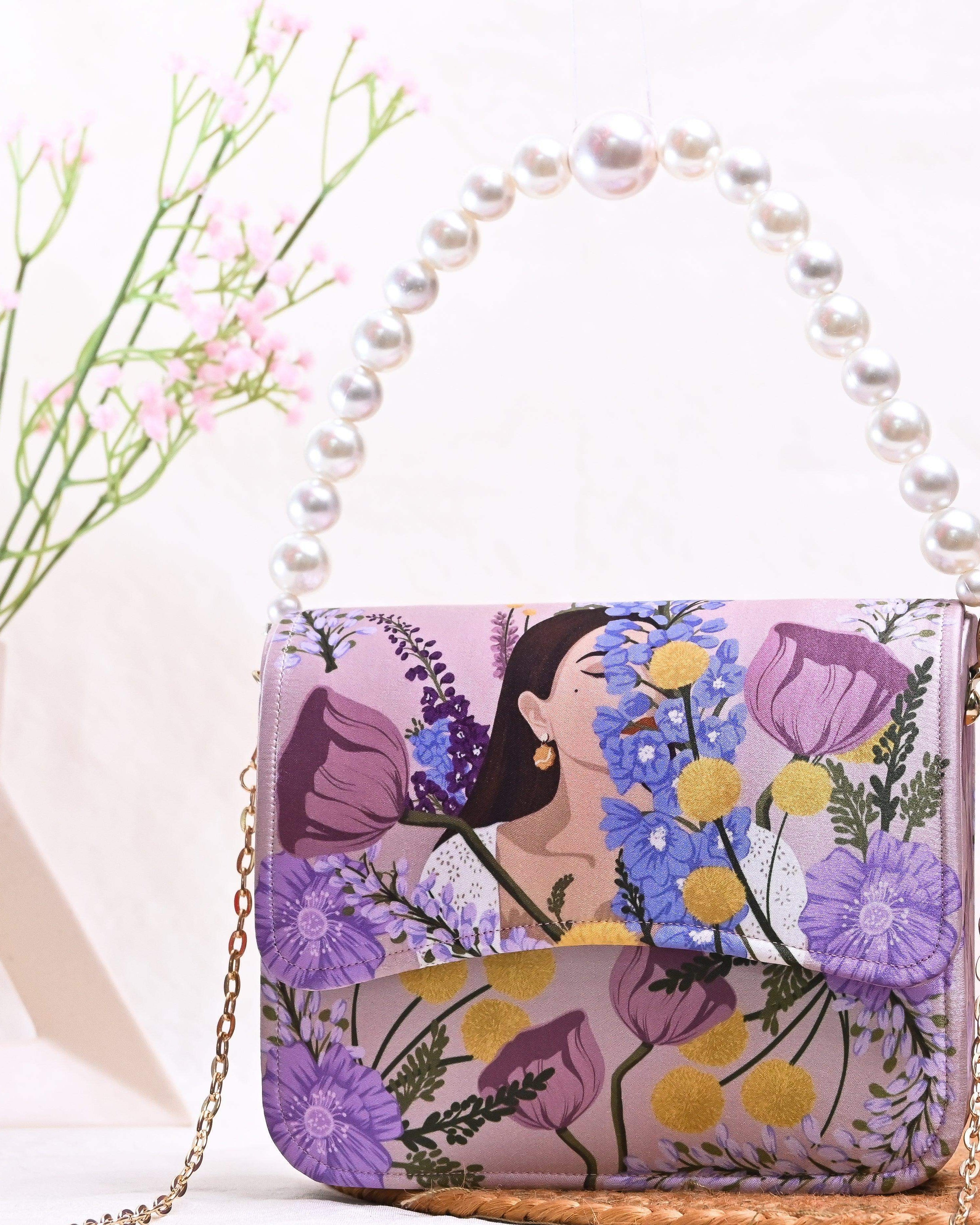 Sugarcrush Floral Girl Flap Bag - SUGARCRUSH