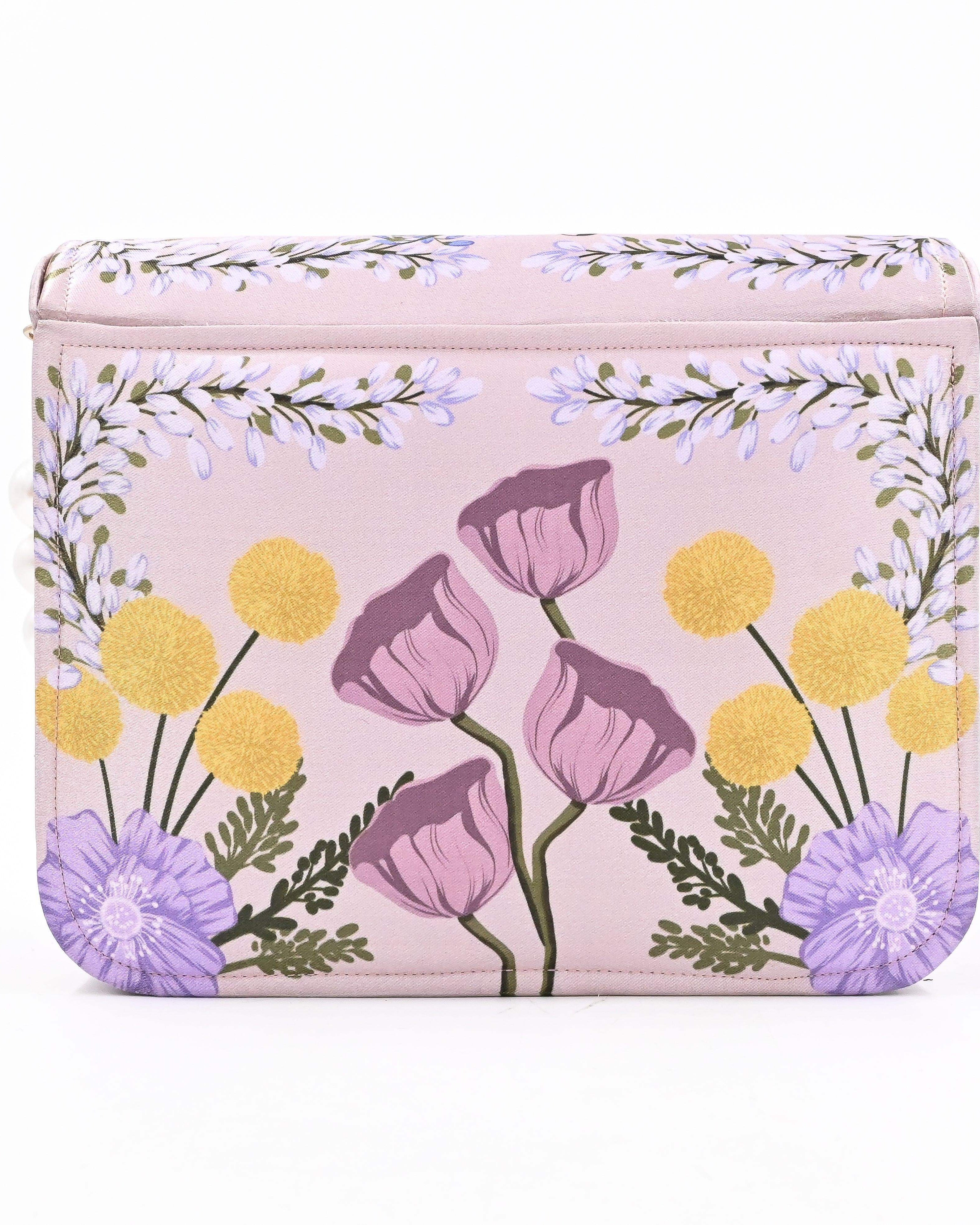 Sugarcrush Floral Girl Flap Bag - SUGARCRUSH