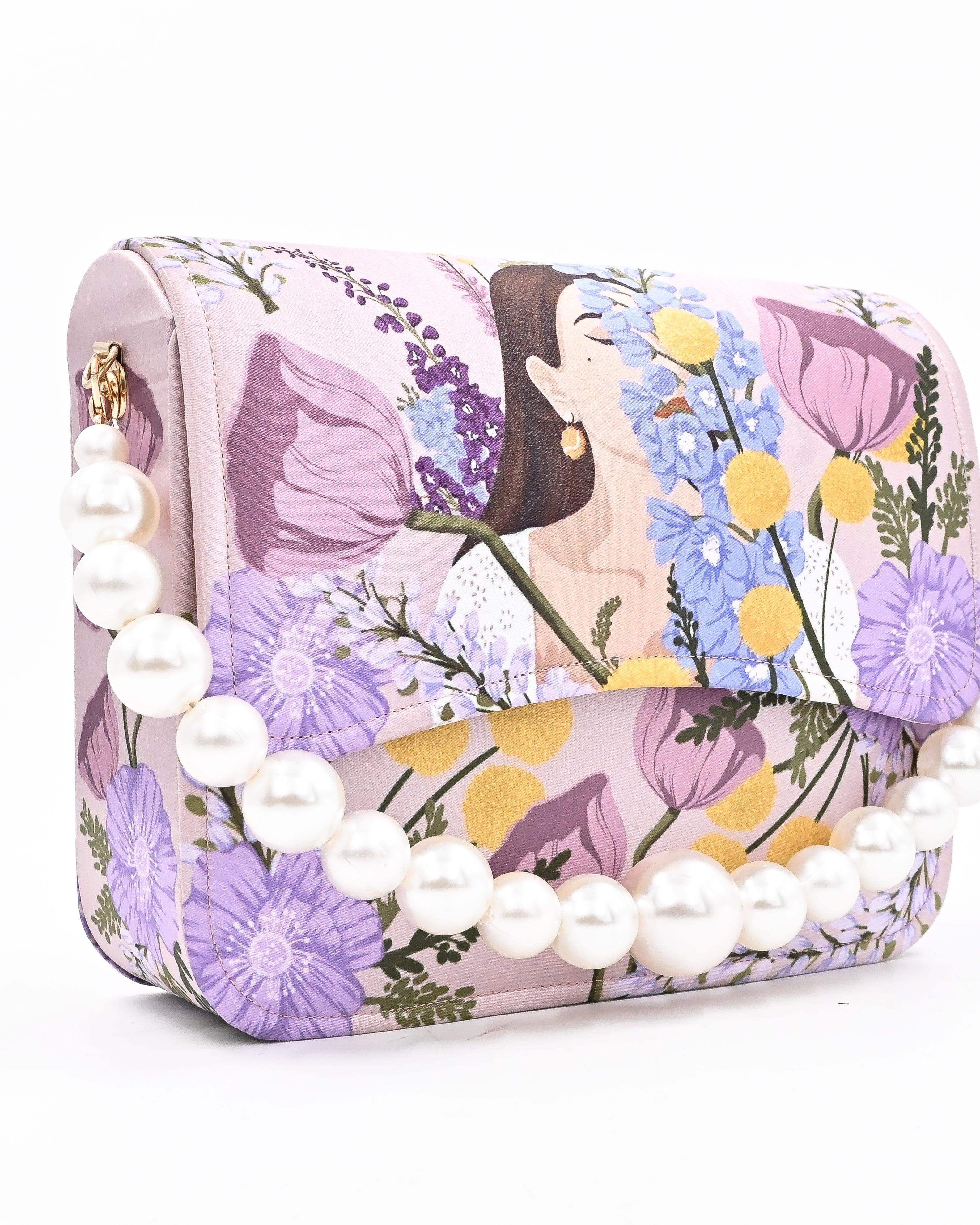 Sugarcrush Floral Girl Flap Bag - SUGARCRUSH