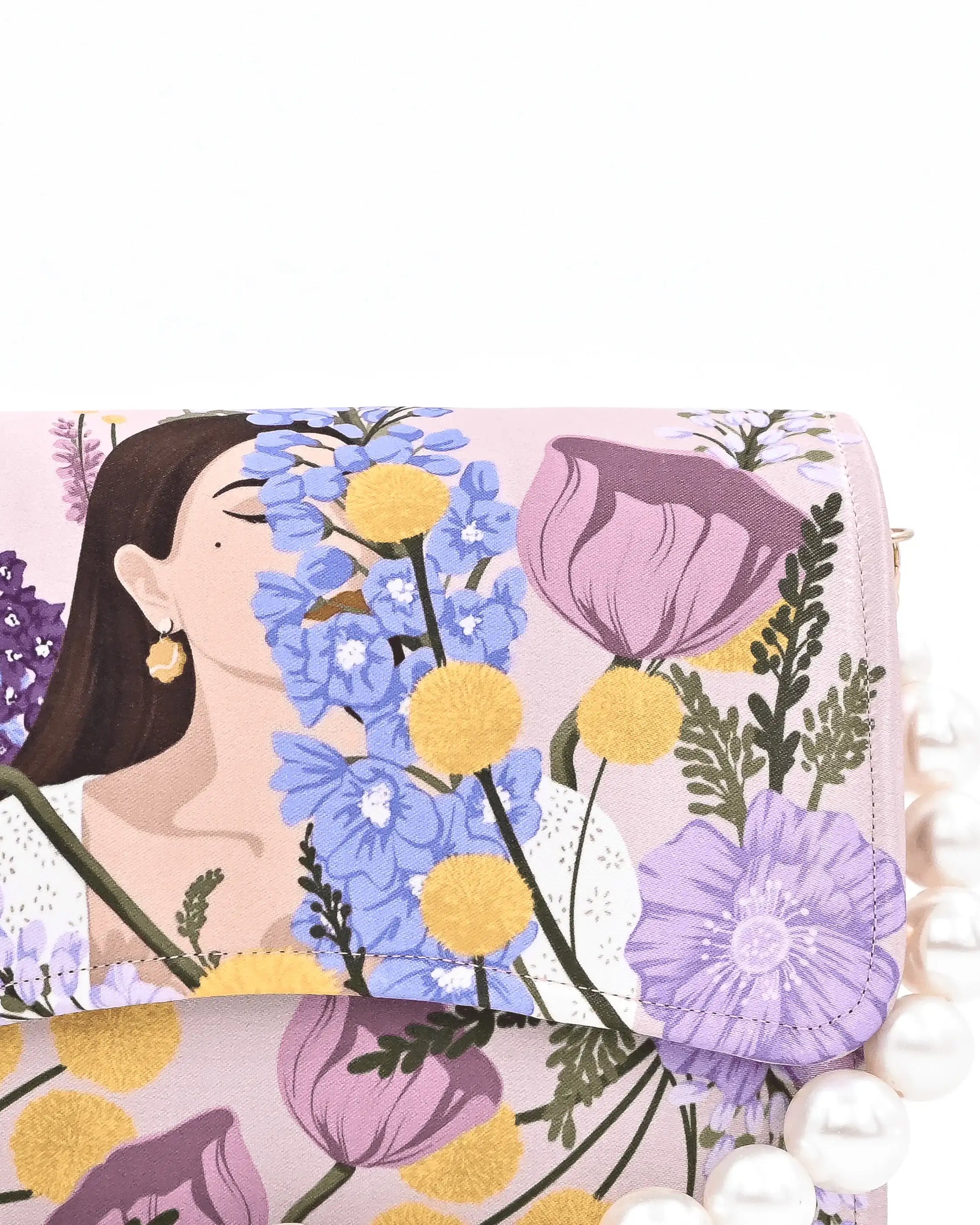 Sugarcrush Floral Girl Flap Bag - SUGARCRUSH