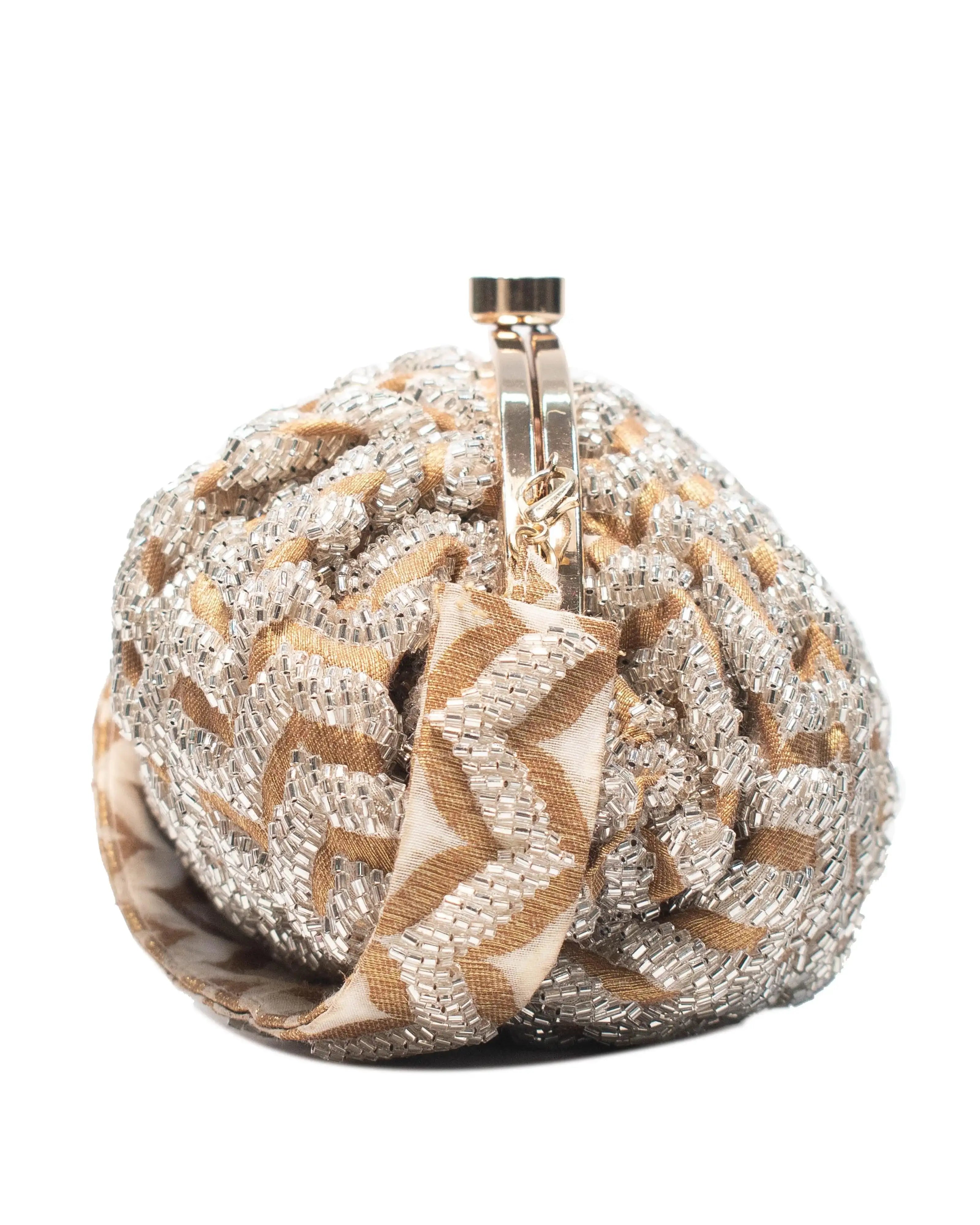 Sugarcrush Gold Soft Pouch with Handle - SUGARCRUSH