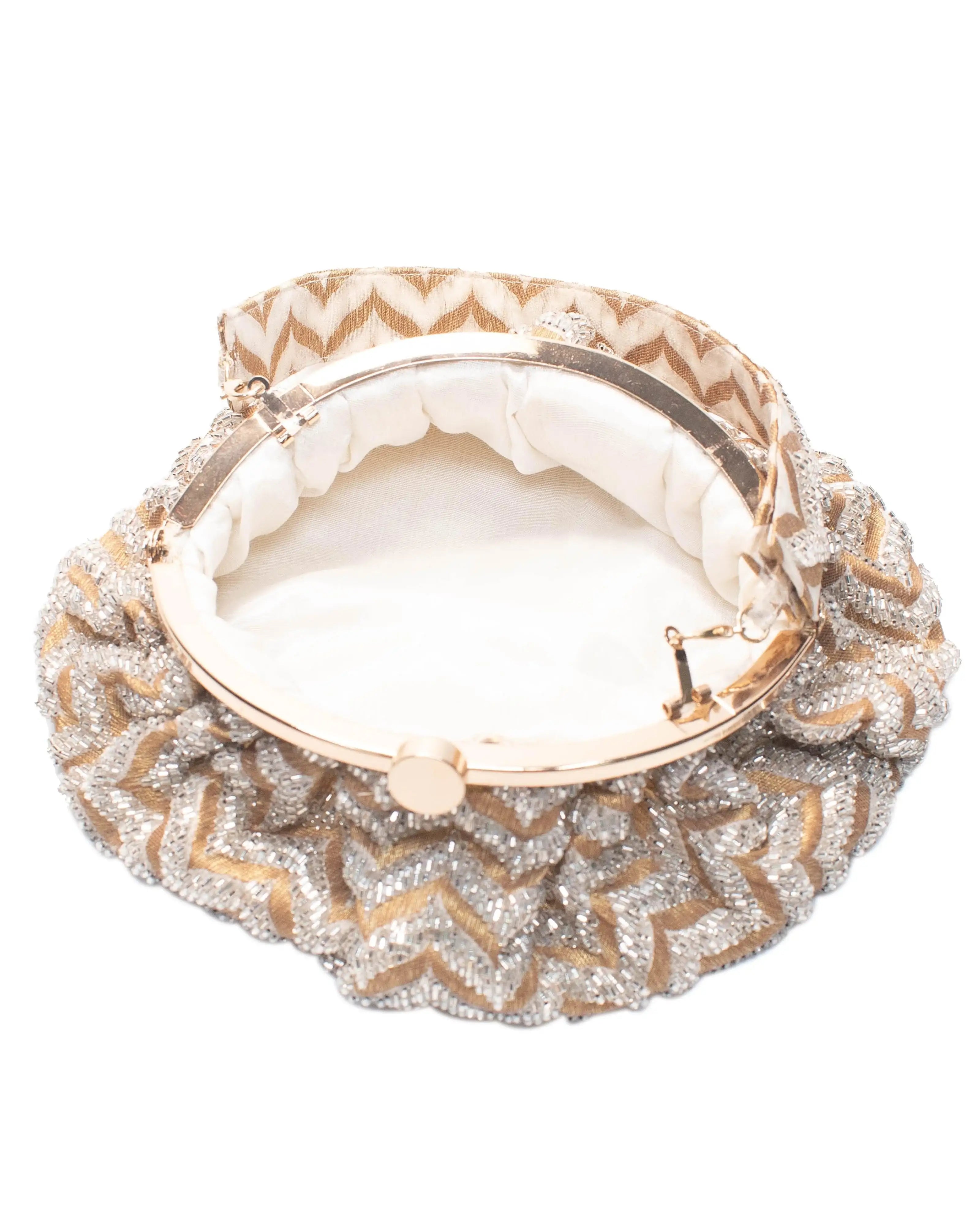Sugarcrush Gold Soft Pouch with Handle - SUGARCRUSH