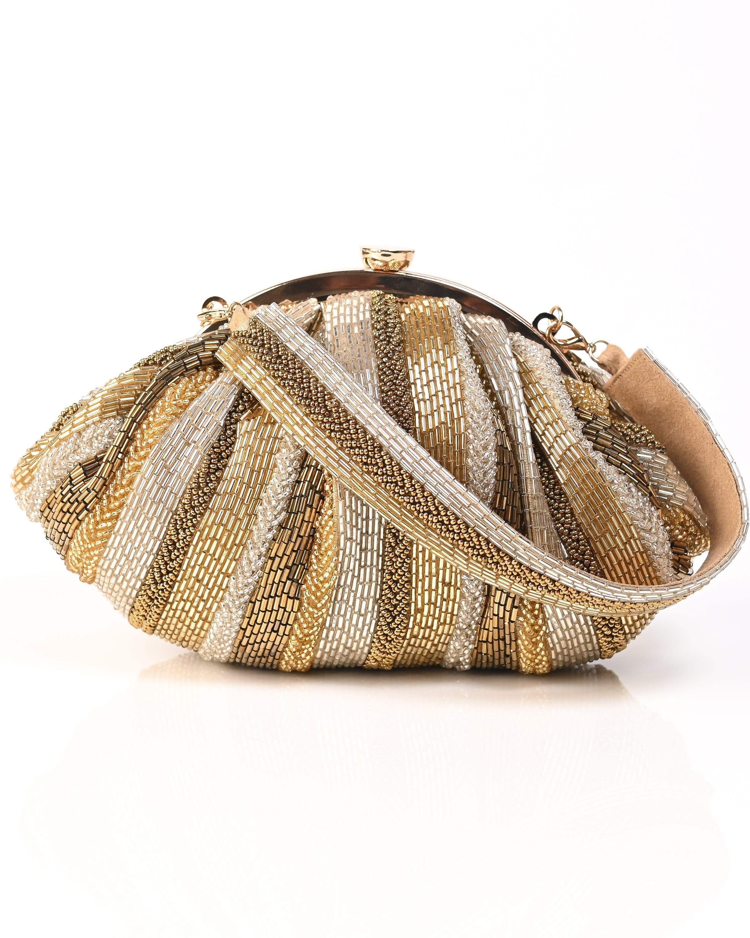 Sugarcrush Golden Soft Pouch with Handle - SUGARCRUSH