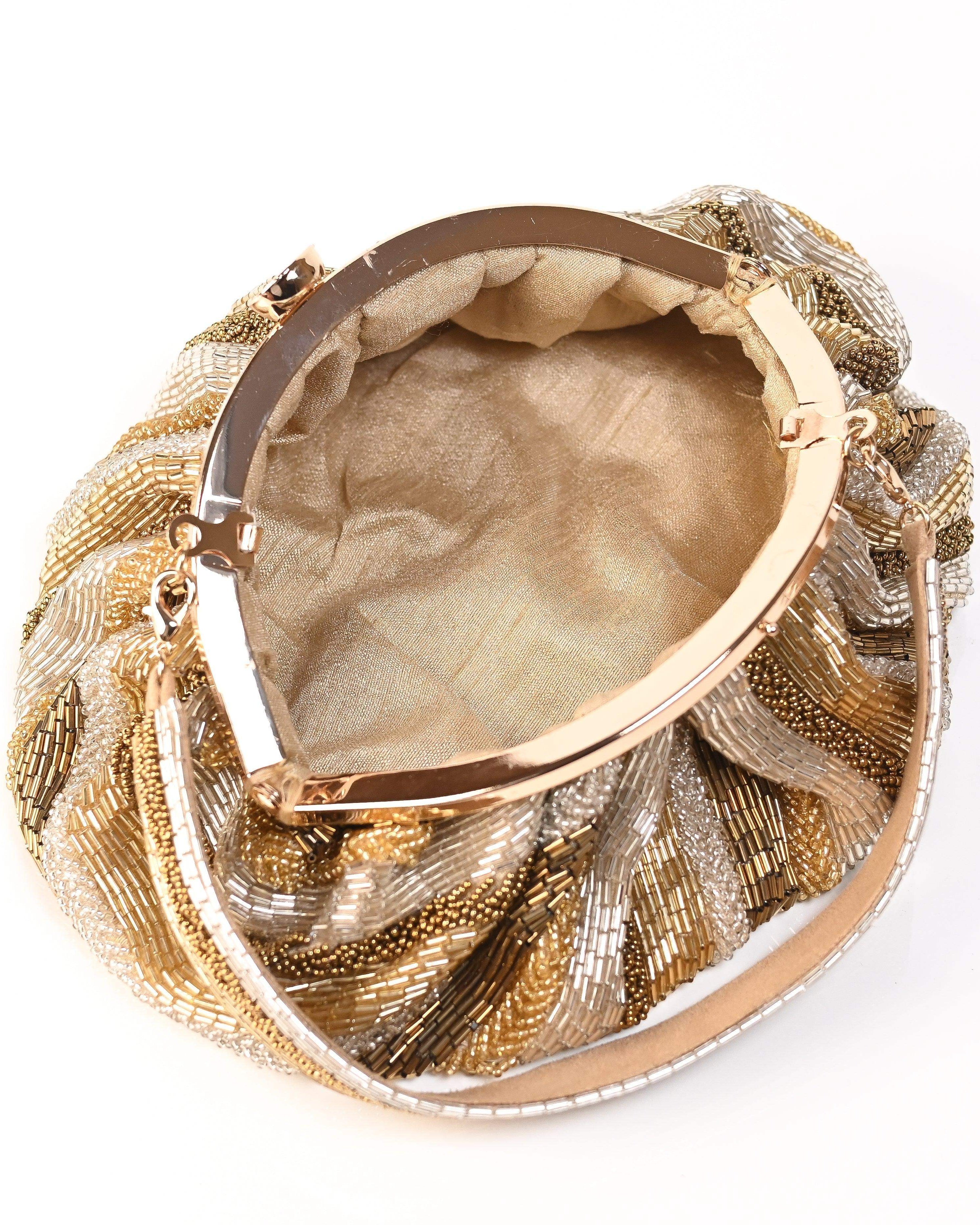 Sugarcrush Golden Soft Pouch with Handle - SUGARCRUSH