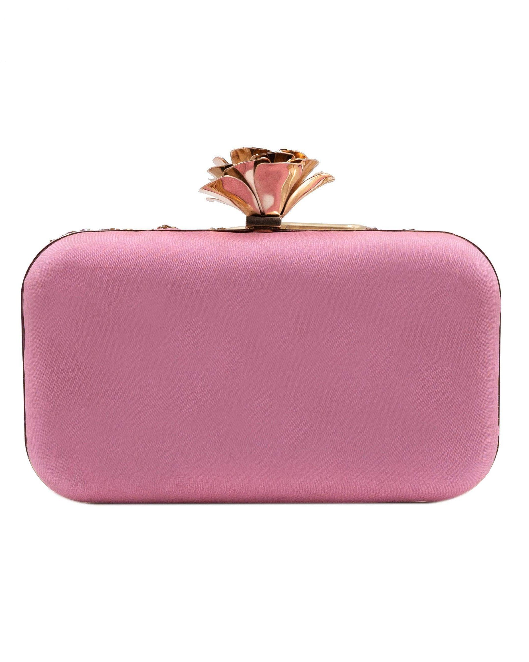 Sugarcrush Pink floral Clutch - SUGARCRUSH