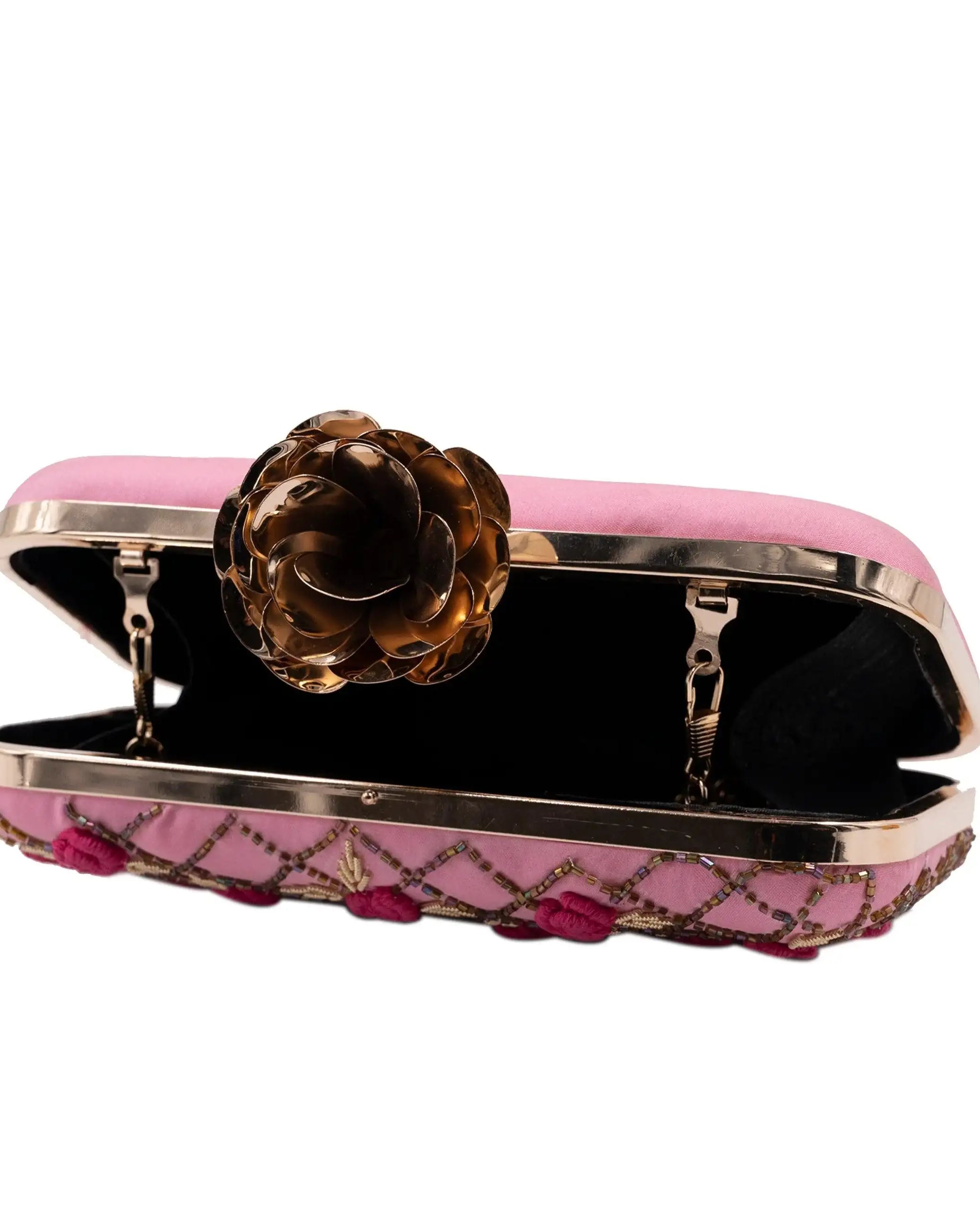 Sugarcrush Pink floral Clutch - SUGARCRUSH
