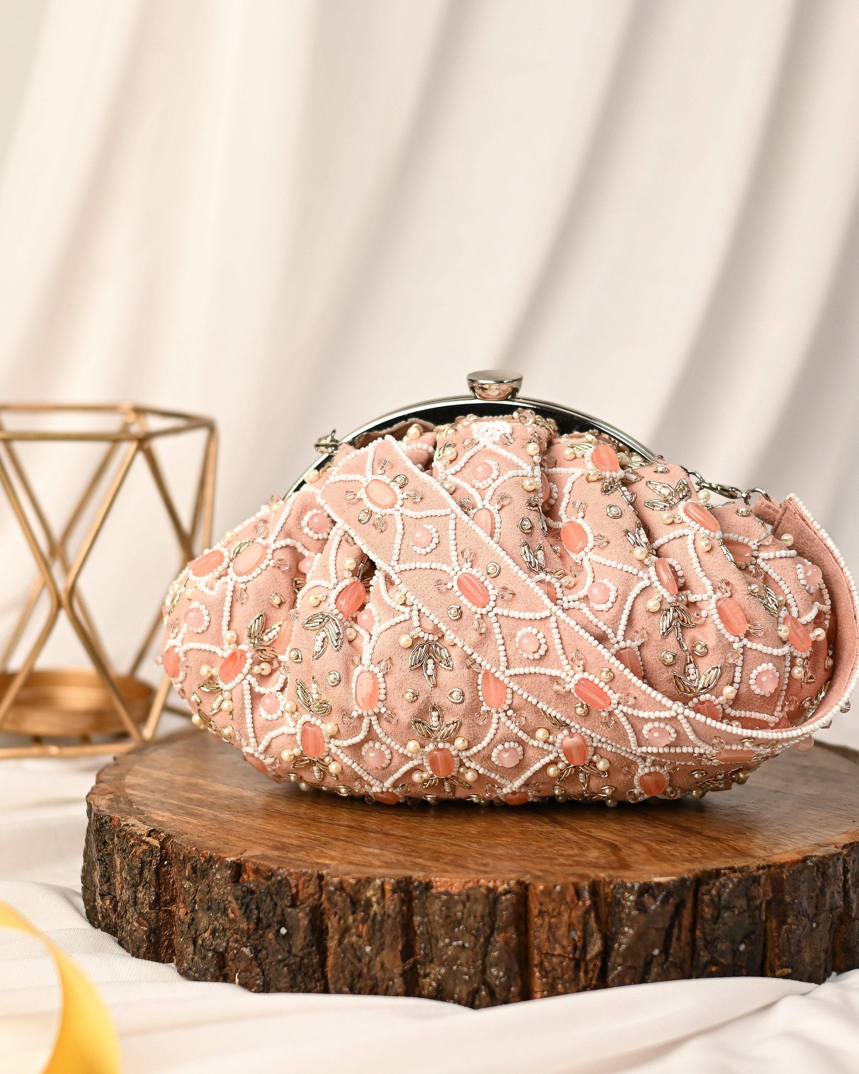 Sugarcrush Pink Soft Pouch with Handle - SUGARCRUSH