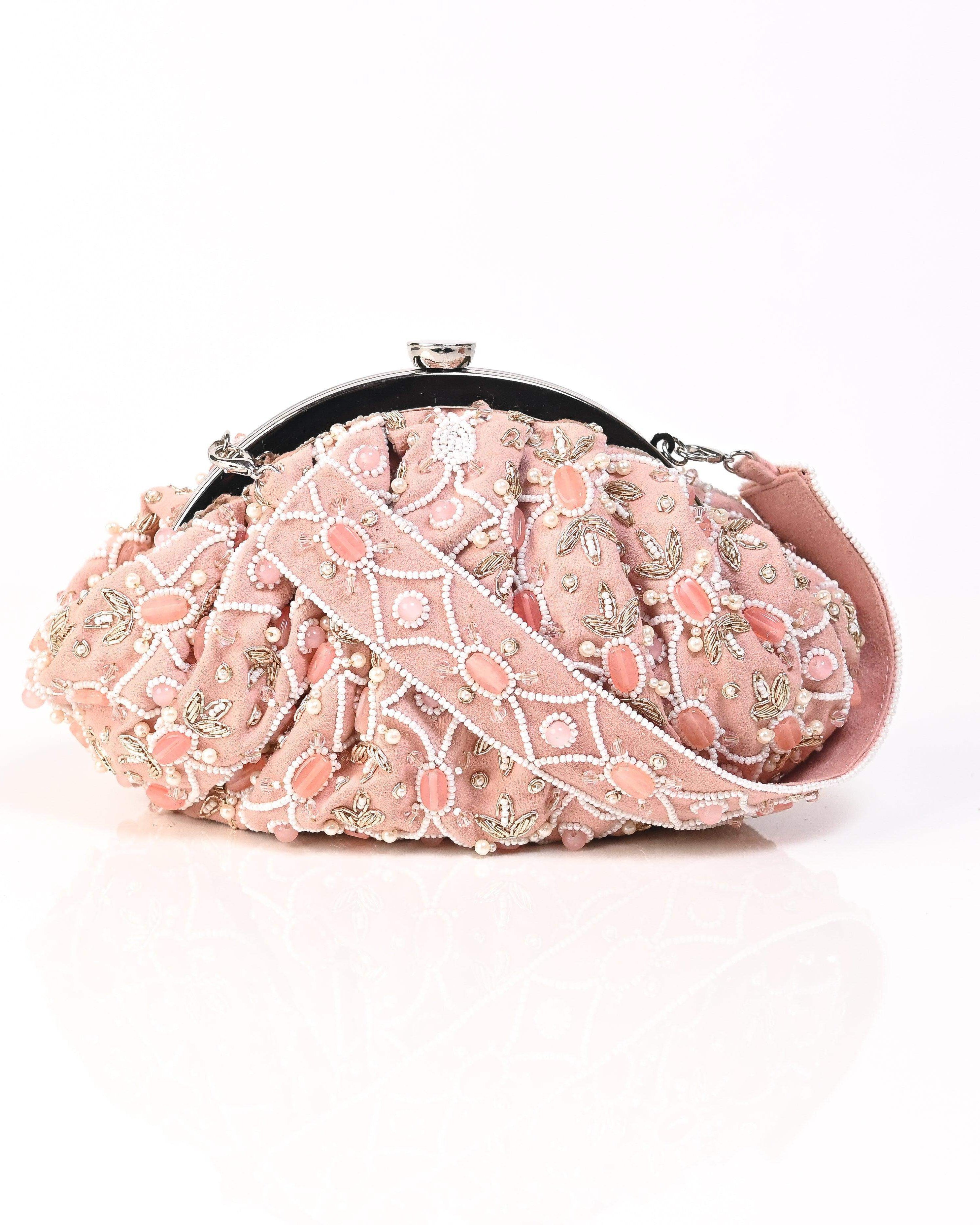 Sugarcrush Pink Soft Pouch with Handle - SUGARCRUSH