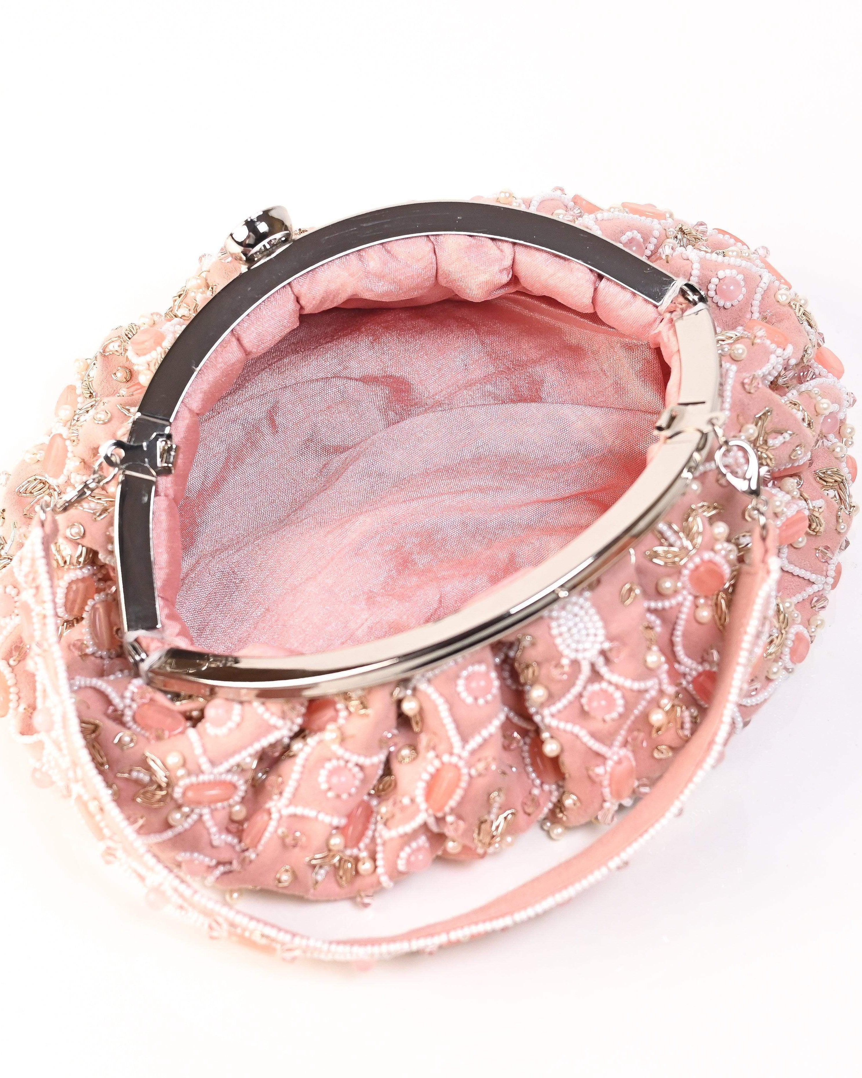 Sugarcrush Pink Soft Pouch with Handle - SUGARCRUSH